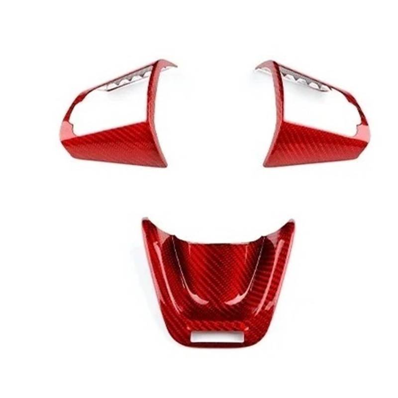 EOTCXJBX Lenkrad-Panel-Abdeckung, kompatibel mit Kia Stinger 2018 2019 2020 2021 2022 2023, Auto-Innenaufkleber, Zubehör(Tybe2) von EOTCXJBX