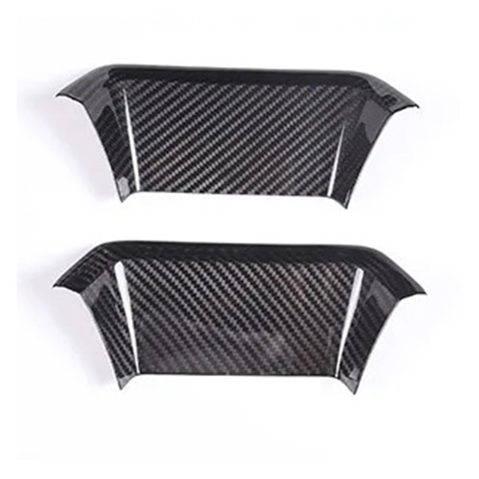 EOTCXJBX Luftauslässe der Mittelkonsole, Sitzschalterfeld-Rahmenabdeckung, Innenverkleidungs-Aufkleber-Kit, kompatibel mit Lamborghini, echtem Carbonfaser-Auto-Styling, Innenausstattung(Style 18) von EOTCXJBX