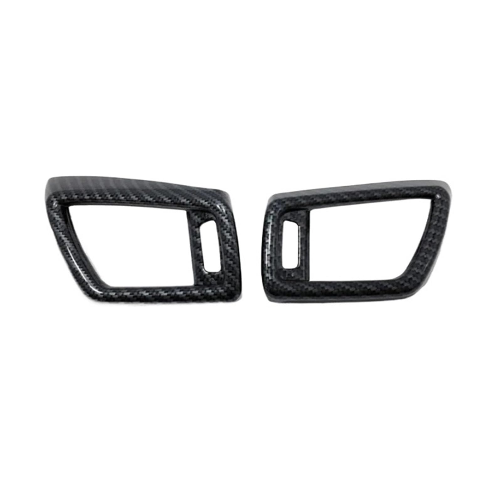 EOTCXJBX Mittelkonsolen-Leistenabdeckung, kompatibel mit Nissan Qashqai J11 X-Trail T32 2014–2018, ABS-Matt/Kohlefaser, Auto-Innenraumaufkleber, Zubehör(Left and Right) von EOTCXJBX