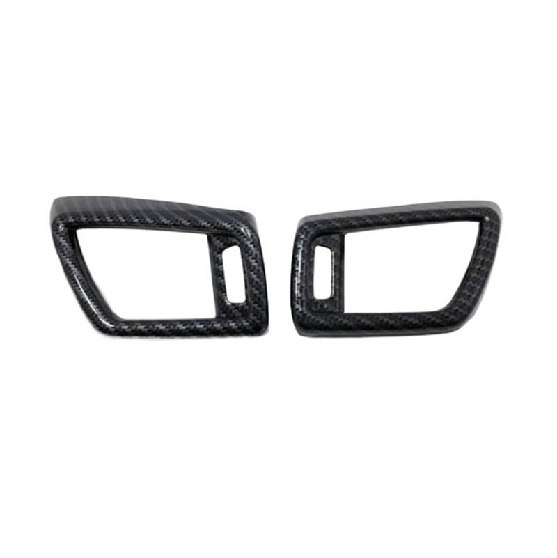 EOTCXJBX Mittelkonsolen-Leistenabdeckung, kompatibel mit Nissan Qashqai J11 X-Trail T32 2014–2018, ABS-Matt/Kohlefaser, Auto-Innenraumaufkleber, Zubehör(Left and Right) von EOTCXJBX