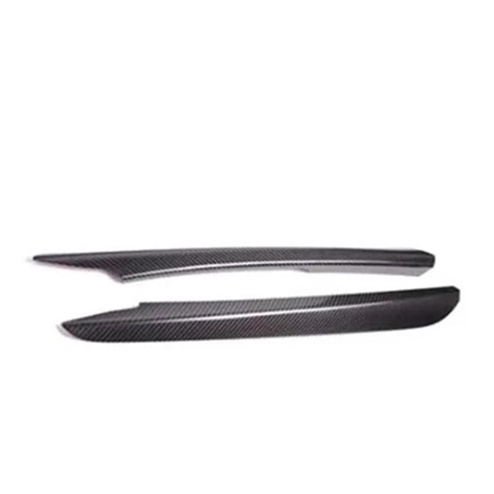 EOTCXJBX Mittelkonsolenverkleidung, innere Türleiste, Schaltknauf-Dekorationsabdeckung, kompatibel mit BMW X5 X6 F15 F16 2014–2018, Autozubehör-Dekorationsaufkleber aus echter Kohlefaser(Side decorate von EOTCXJBX