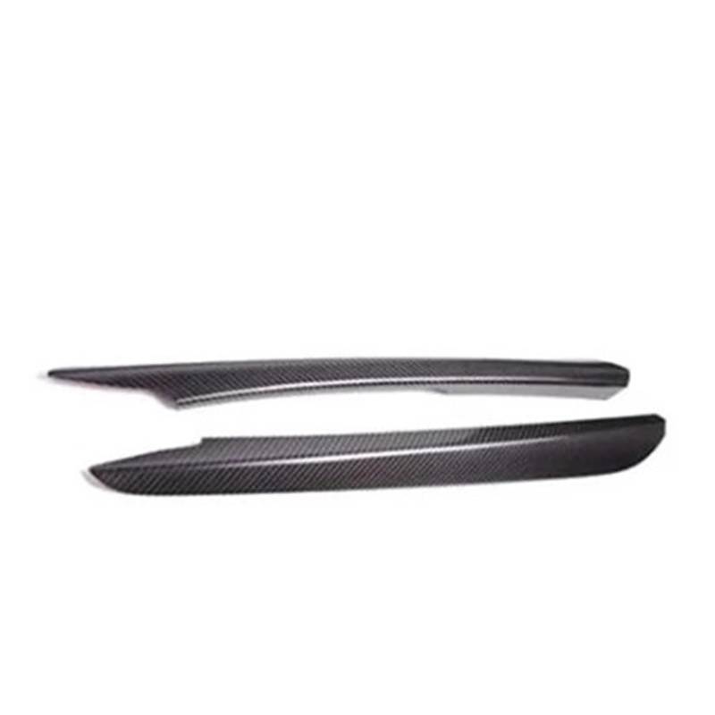 EOTCXJBX Mittelkonsolenverkleidung, innere Türleiste, Schaltknauf-Dekorationsabdeckung, kompatibel mit BMW X5 X6 F15 F16 2014–2018, Autozubehör-Dekorationsaufkleber aus echter Kohlefaser(Side decorate von EOTCXJBX