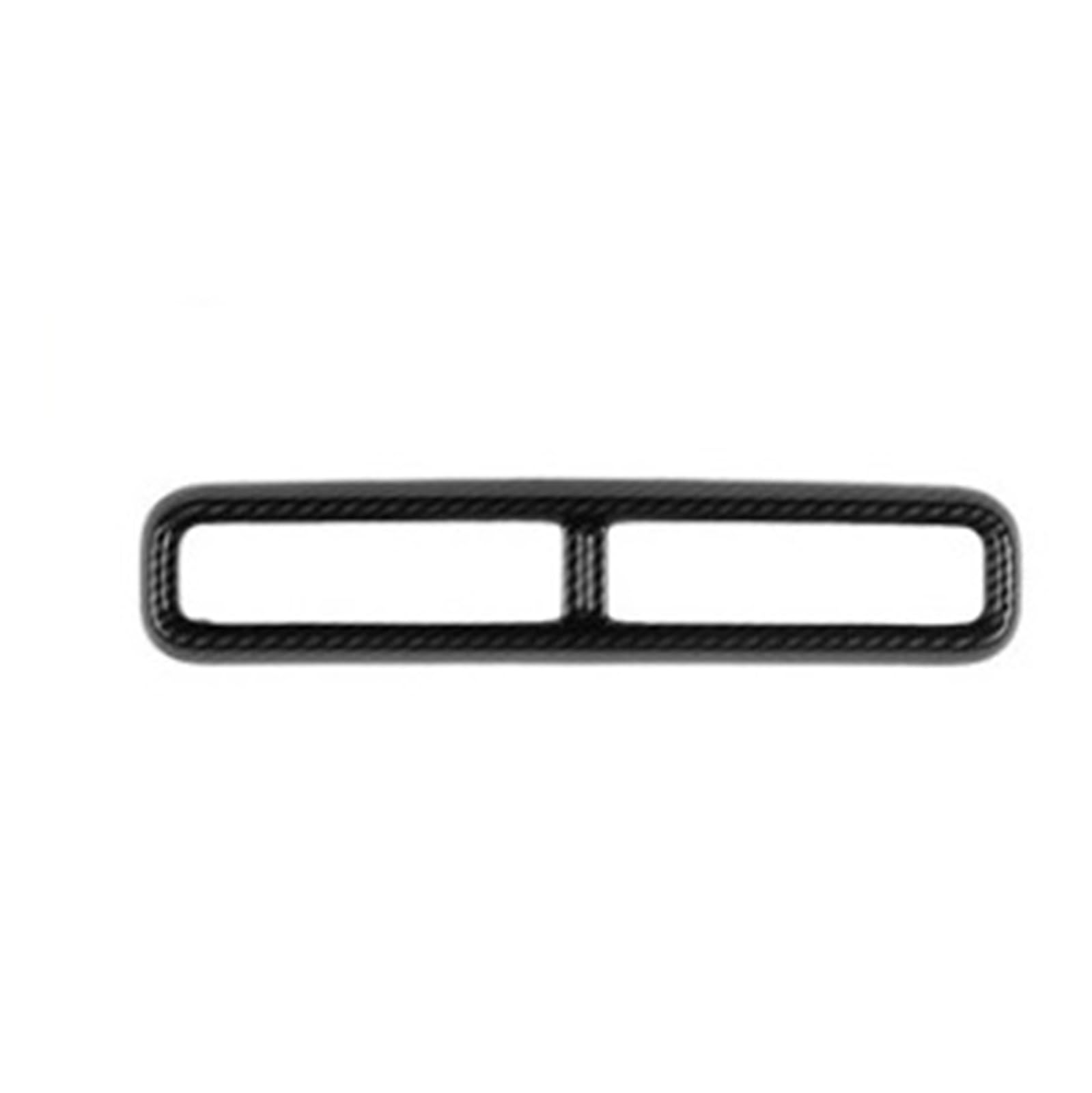 EOTCXJBX Rahmendekorationsabdeckung, Zieraufkleber, kompatibel mit HAVAL H9 2. MKII 2024 2025, Auto-Kohlefaserfarbe, ABS, Auto-Styling, Innenzubehör(Type 2) von EOTCXJBX