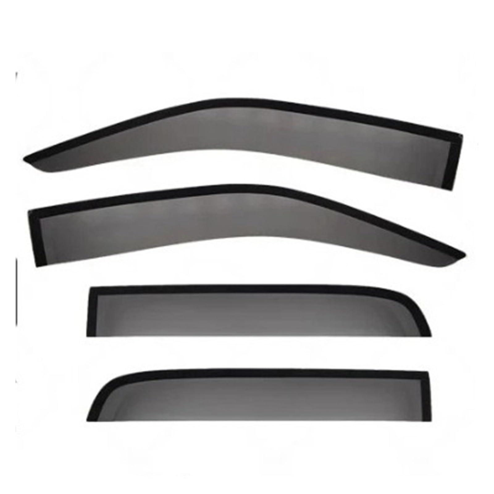 EOTCXJBX Regenschutz for Autofenster, Windabweiser, kompatibel mit Ranger 2011–2023+, Autofenster-Visier, Autozubehör(F-02) von EOTCXJBX
