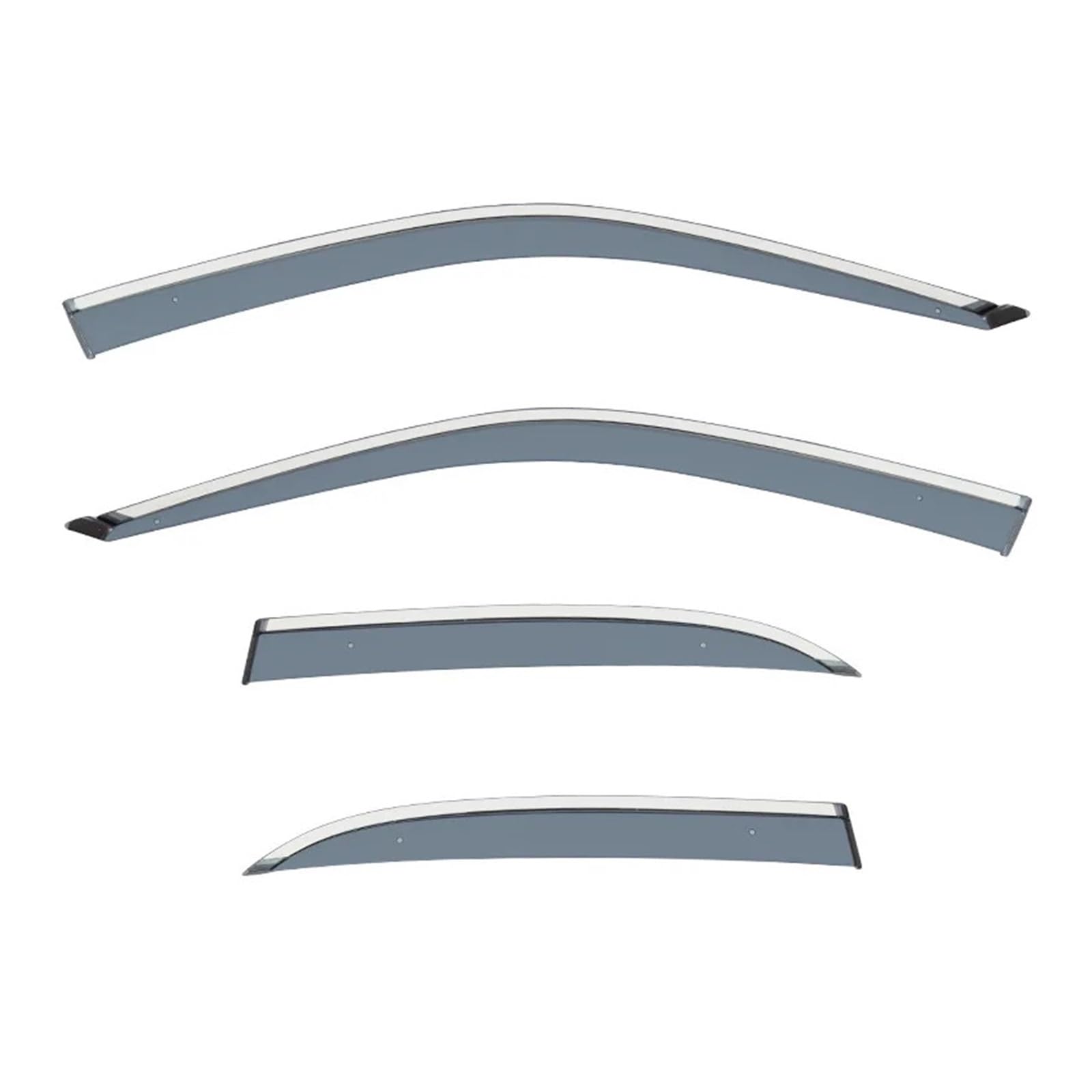 EOTCXJBX Seitenfenster-Visiere, Windabweiser, kompatibel mit Mazda 323 BJ 1998–2003, Regenschutz for Autofenster von EOTCXJBX
