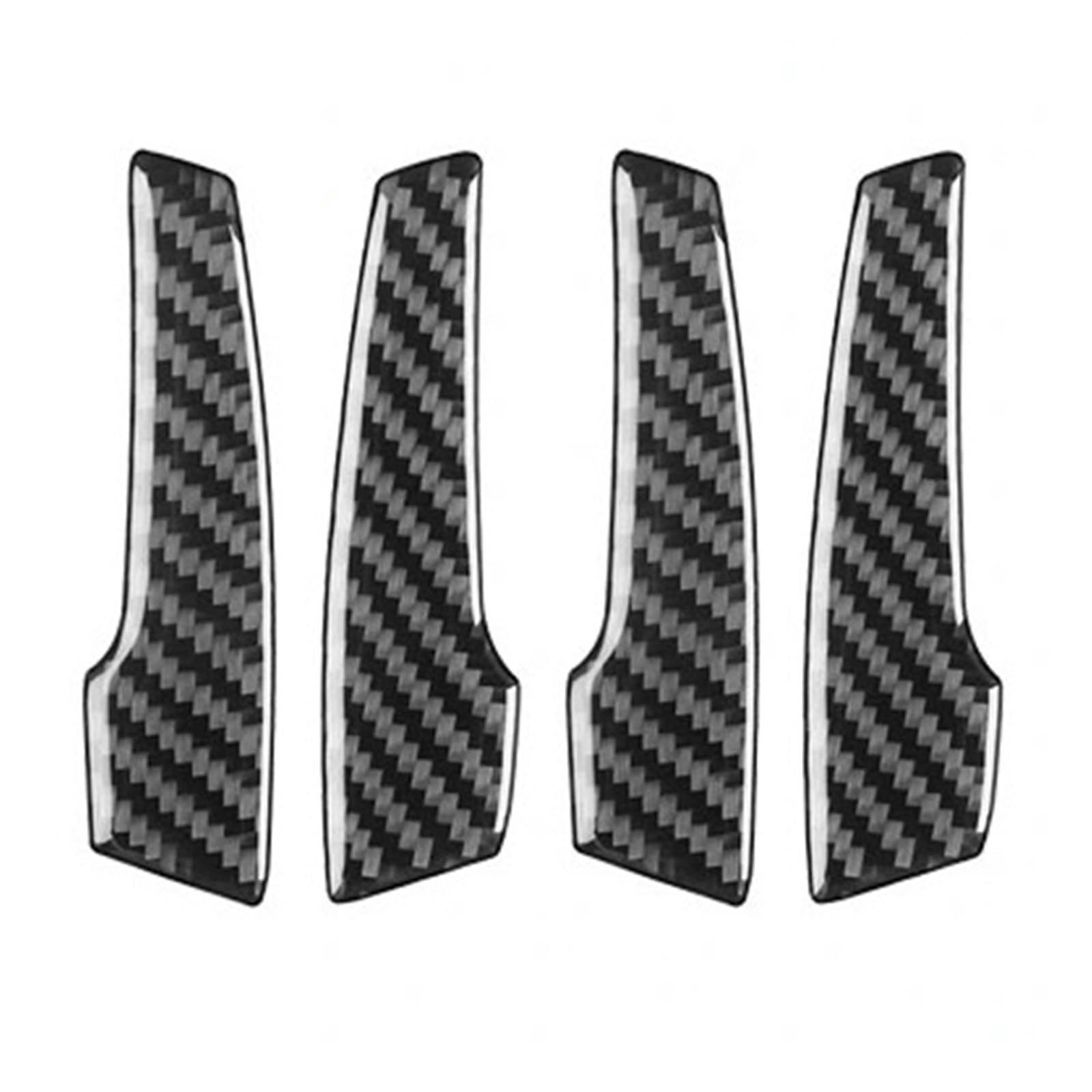 EOTCXJBX Verkleidungsabdeckung for den inneren Türgriff, kompatibel mit Pontiac G8 2008–2009, kompatibel mit Holden Commodore 2006–2012, Zubehör for Autoinnenaufkleber aus Kohlefaser(Type 4) von EOTCXJBX