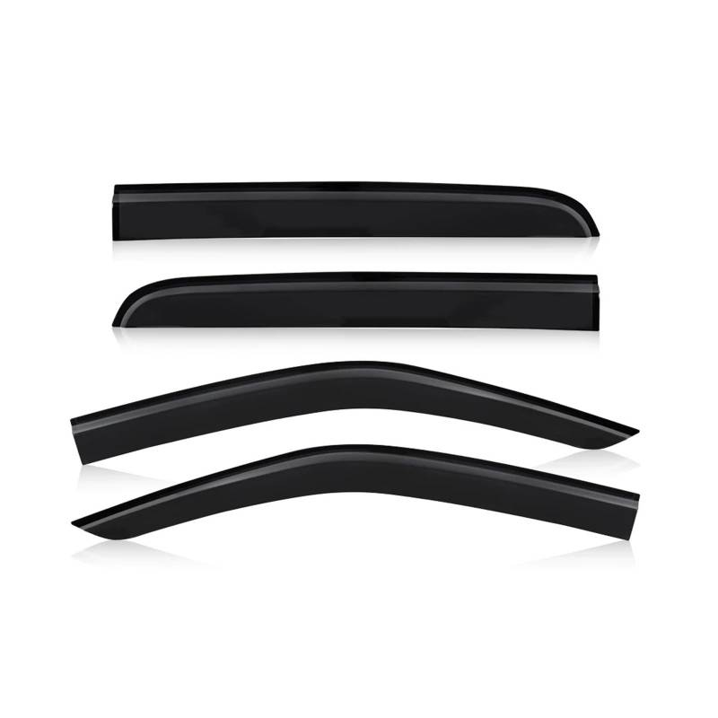 EOTCXJBX Windabweiser-Fenstervisier, kompatibel mit Isuzu DMAX 2024, 4-teilig/Set, Wetterschutz, Windabweiser for LKW von EOTCXJBX