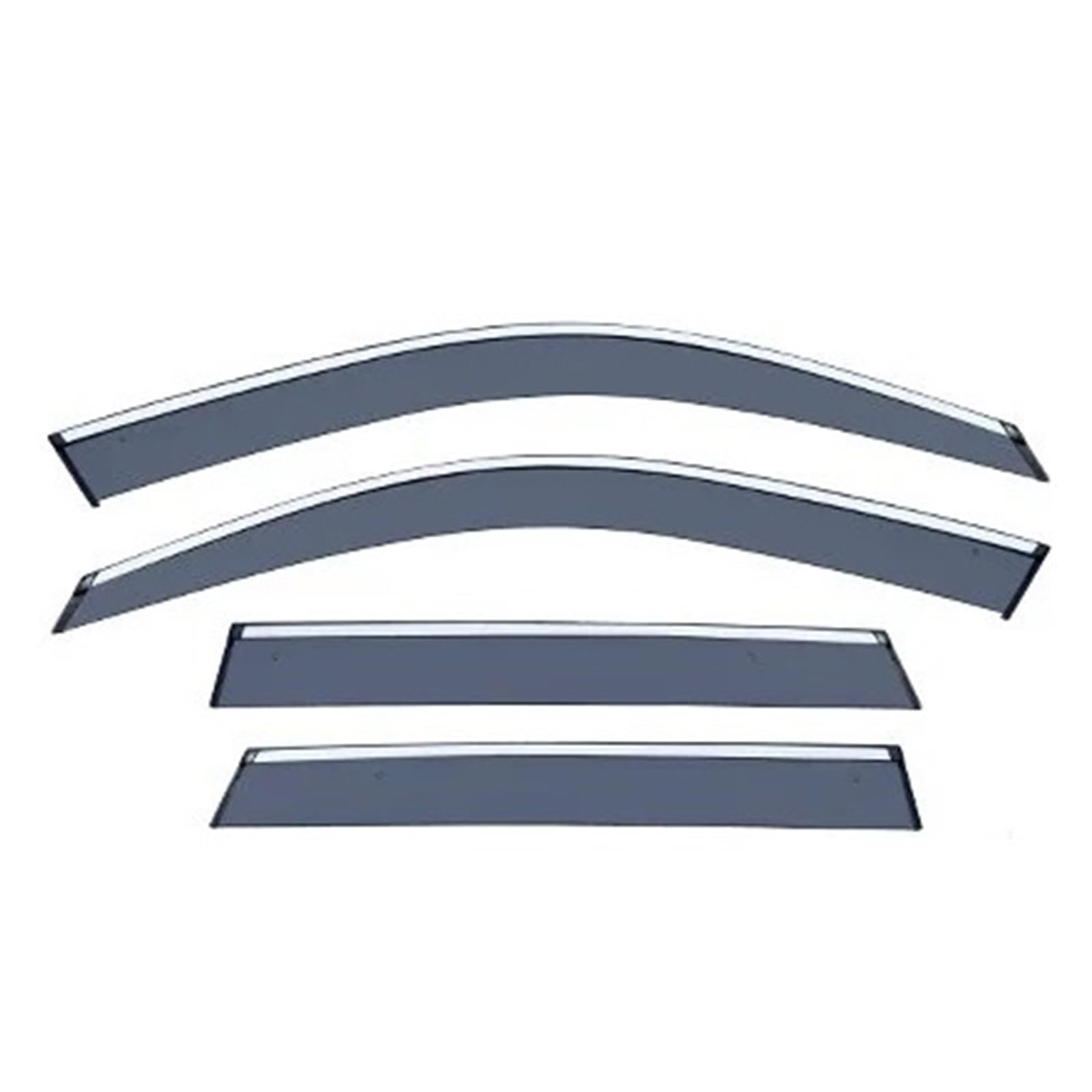 EOTCXJBX Windows Regen Visier Sonne Regen Rauch Fenster Wind Kompatibel for BMW X5 1999-2022 E53 E70 F15 G05 Fenster Visier Zubehör Deflektoren(E53) von EOTCXJBX
