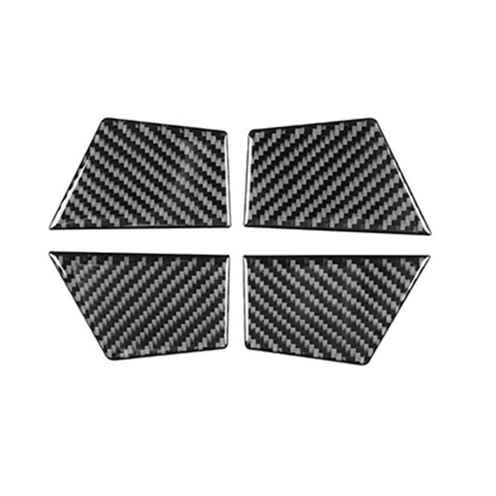EOTCXJBX Zentralverriegelung Schalthebel Wasserbecher Türhebeplatte Anzug Kompatibel for Edge 2015-2019 Carbonfaser-Autozubehör Dekorative Aufkleber(Type 1) von EOTCXJBX