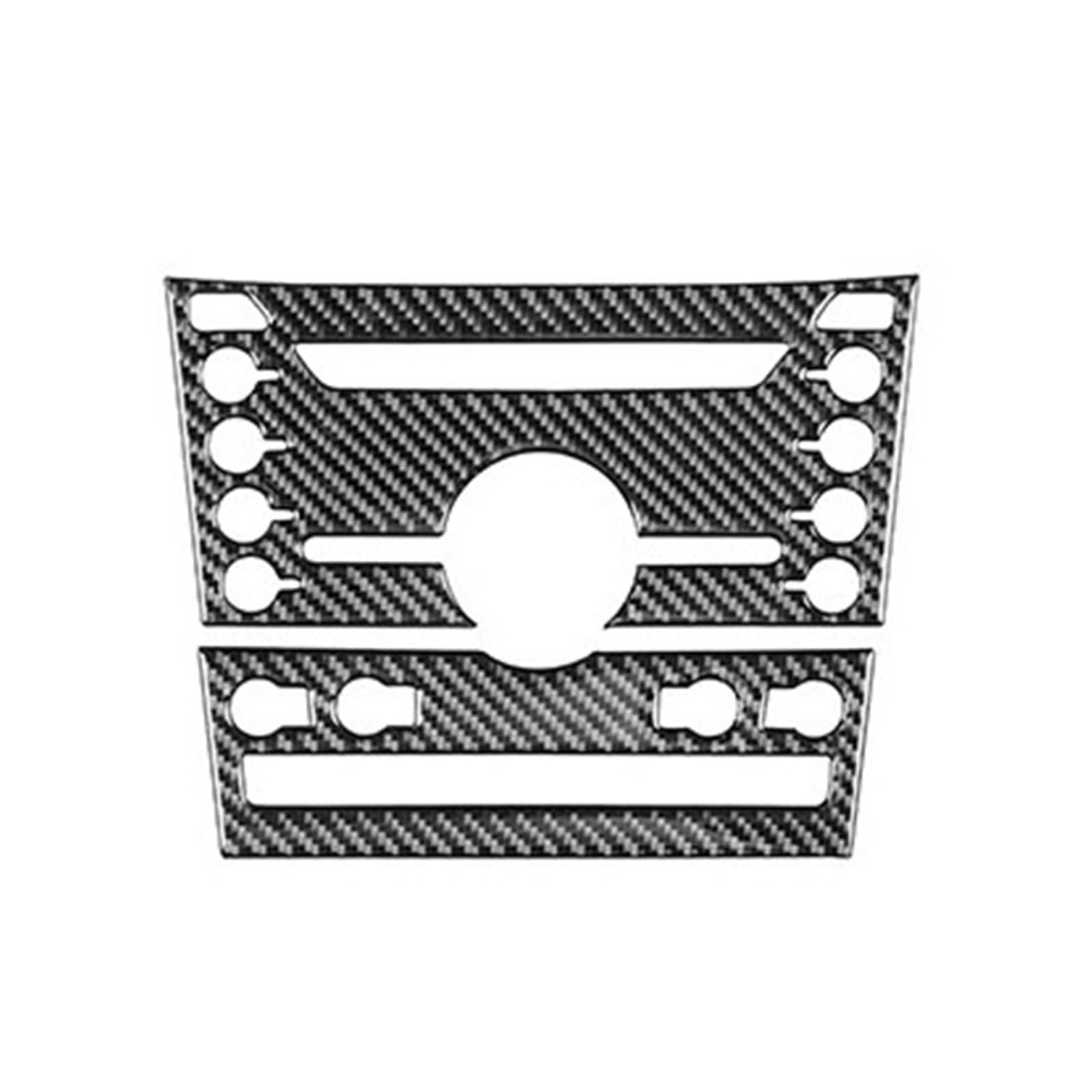 EOTCXJBX Zentralverriegelung Schalthebel Wasserbecher Türhebeplatte Anzug Kompatibel for Edge 2015-2019 Carbonfaser-Autozubehör Dekorative Aufkleber(Type 11) von EOTCXJBX