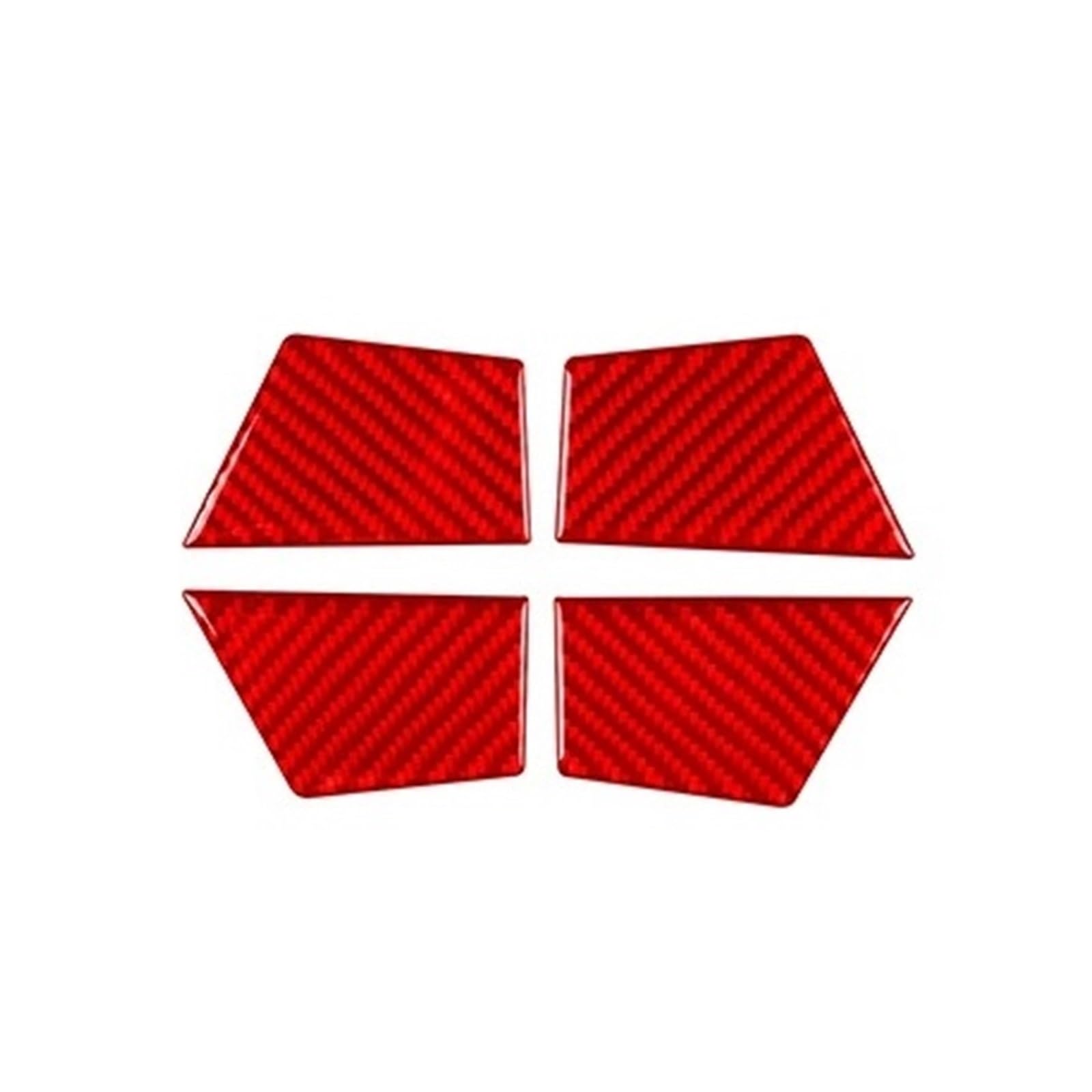 EOTCXJBX Zentralverriegelung Schalthebel Wasserbecher Türhebeplatte Anzug Kompatibel for Edge 2015-2019 Carbonfaser-Autozubehör Dekorative Aufkleber(Type 14) von EOTCXJBX