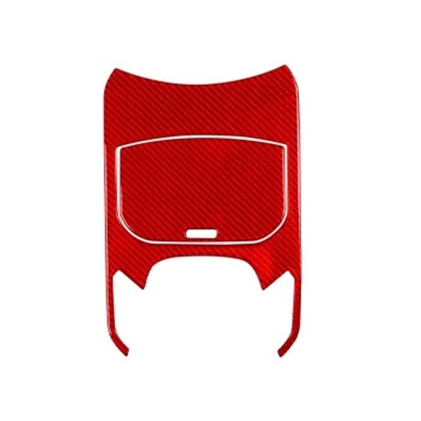 EOTCXJBX Zentralverriegelung Schalthebel Wasserbecher Türhebeplatte Anzug Kompatibel for Edge 2015-2019 Carbonfaser-Autozubehör Dekorative Aufkleber(Type 25) von EOTCXJBX