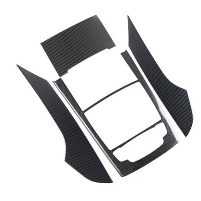 EOTCXJBX Zierleiste for den Schalthebelrahmen der Mittelkonsole, kompatibel mit Audi A6 C7 2012–2018, Karbonfaserstruktur/schwarz gebürstetes Auto-Styling, Innenausstattung(Carbon Fiber Look) von EOTCXJBX