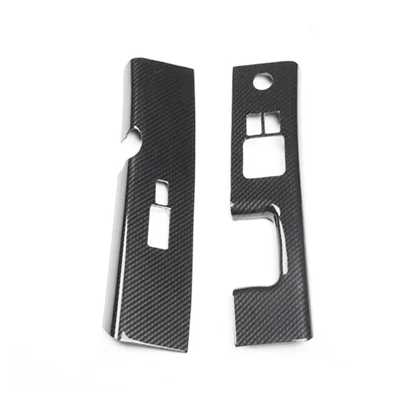 EOTCXJBX Zierleisten Abdeckung Getriebe Aufkleber Kompatibel for Nissan 350Z 2003-2006 ABS Carbon Fiber Car Styling Innenausstattung(A Power Windows) von EOTCXJBX