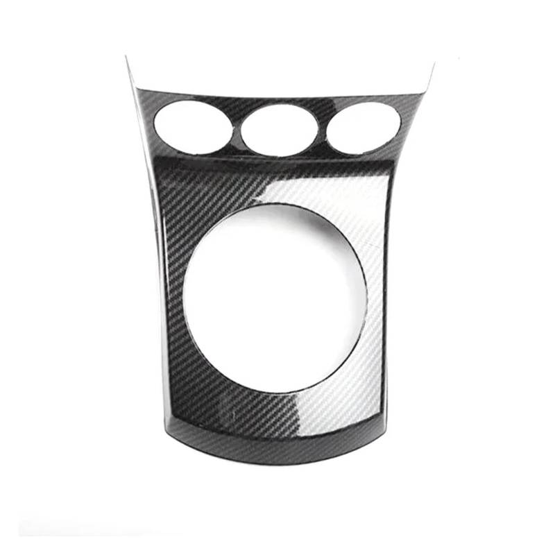 EOTCXJBX Zierleisten Abdeckung Getriebe Aufkleber Kompatibel for Nissan 350Z 2003-2006 ABS Carbon Fiber Car Styling Innenausstattung(MT Gear) von EOTCXJBX
