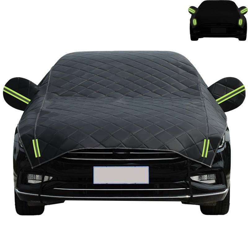 Hail Protector Car Cover,5-Layer Padded Anti-Hail Car Cover, Heavy Duty Waterproof SUV/Sedan Protector with Reflective Strips, Universal Fit for All Weather(Sedan) von EPASHA