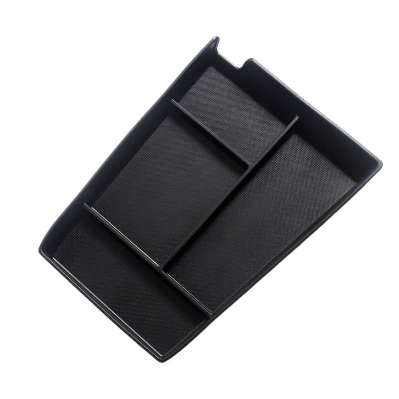 EPBRJMD Center Console Storage Box Kompatibel for Toyota Bz4x 2022 2023 Kompatibel for Subaru Solterra Zubehör Organizer Tablett Container Aufräumen von EPBRJMD