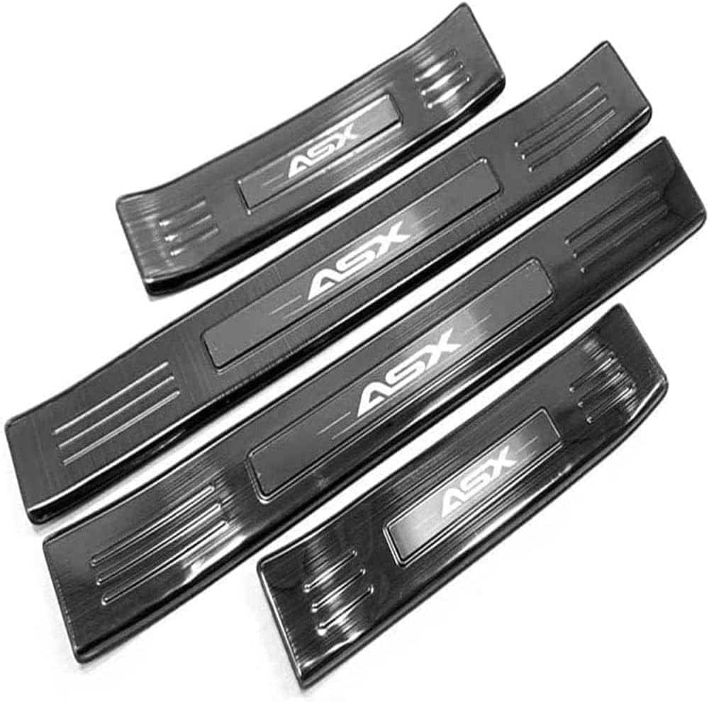4 Stück Rostfreier Stahl Auto Einstiegsleisten für Mitsubishi ASX 2019-2020, Edelstahl Aufkleber Kantenschutz Styling Tuning Zubehör von EPEDIC