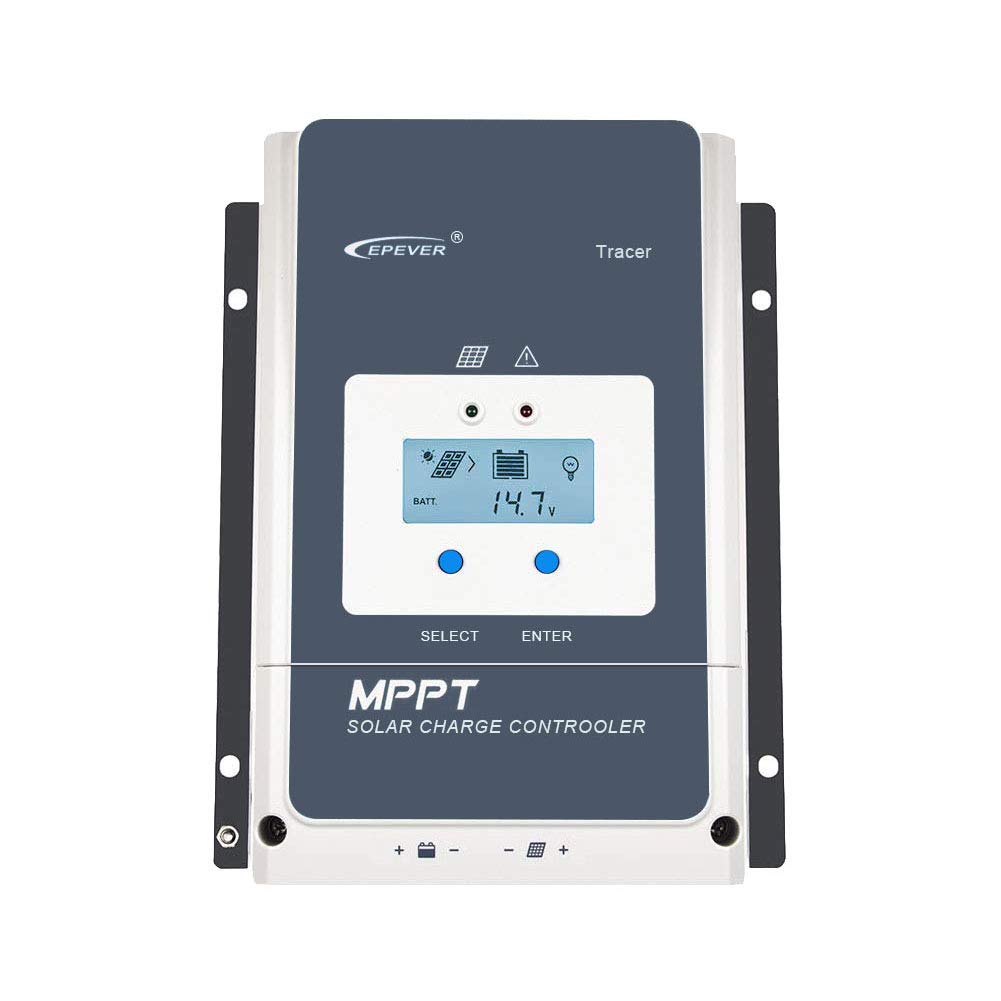 EPEVER 50A MPPT Solarladeregler 12V/24V/36V/48V mit LCD-Display, Leerlaufspannung bis 150V für Sealed, GEL, Flooded und User-Tracer 5415AN EPEVER 50A MPPT Solarladeregler 12V/24V/36V/48V mit LCD-Display, Leerlaufspannung bis 150V für Sealed, GEL, Flooded und User-Tracer 5415AN von EPEVER
