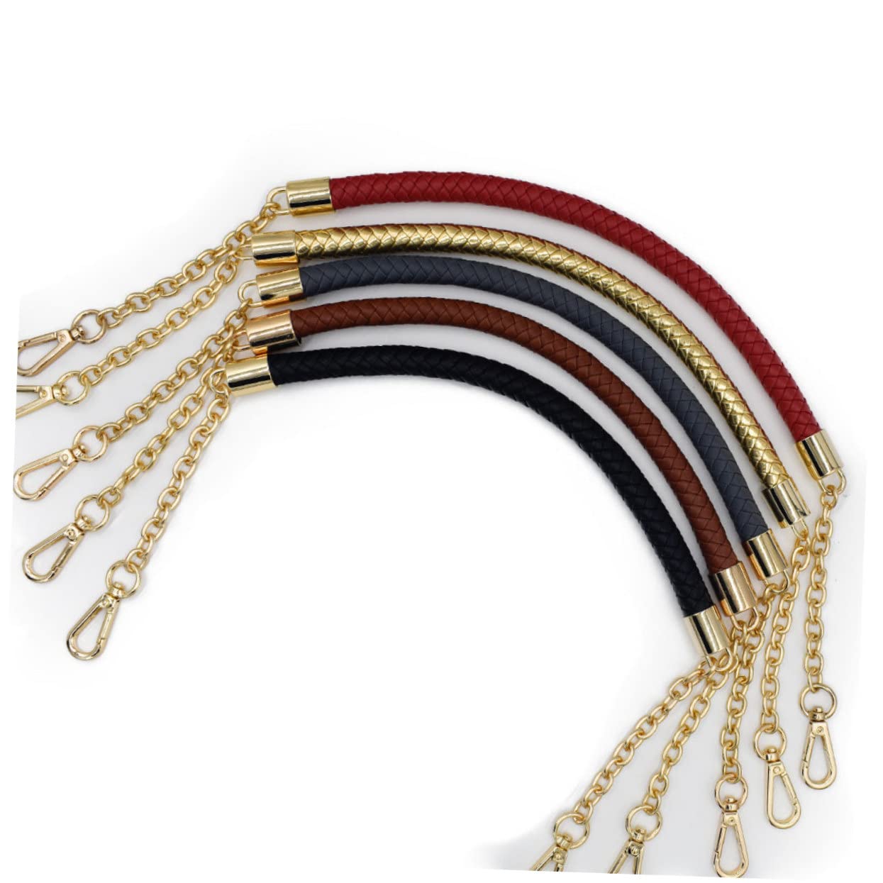 EPIGEIST PU Leder Handtaschen Ersatzriemen mit Metallkette für DIY Taschen Trageriemen für Frauen Vielseitiges Zubehör für Handtaschen Schwarz EPIGEIST PU Leder Handtaschen Ersatzriemen mit Metallkette für DIY Taschen Trageriemen für Frauen Vielseitiges Zubehör für Handtaschen Schwarz von EPIGEIST