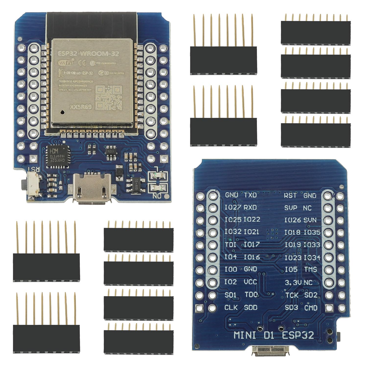 EPLZON 2 Stück ESP32 Mini Development Board ESP32 NodeMCU WiFi Bluthooth Modul Entwicklungsboard CH9102F kompatibel mit Arduino, Micro-USB Schnittstelle EPLZON 2 Stück ESP32 Mini Development Board ESP32 NodeMCU WiFi Bluthooth Modul Entwicklungsboard CH9102F kompatibel mit Arduino, Micro-USB Schnittstelle von EPLZON