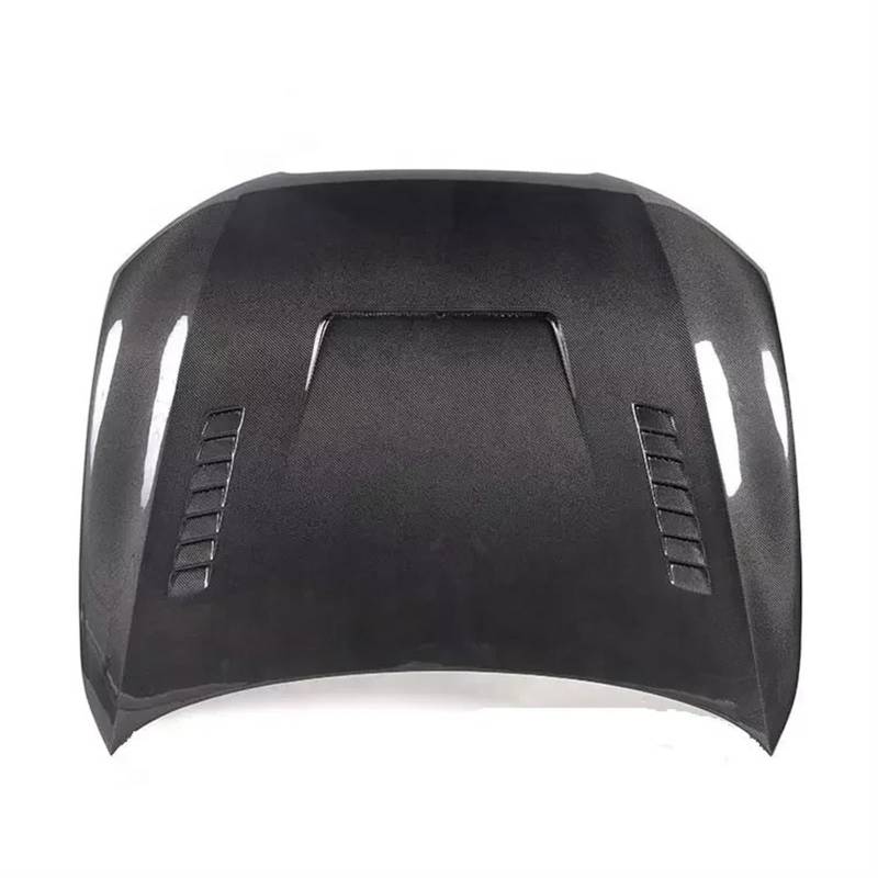 A5 S5 R Eal Carbon Faser Auto Front Stoßstange Motorhauben Abdeckung Kompatibel for 2012 2013 2014 2015 von EPNYWJTE