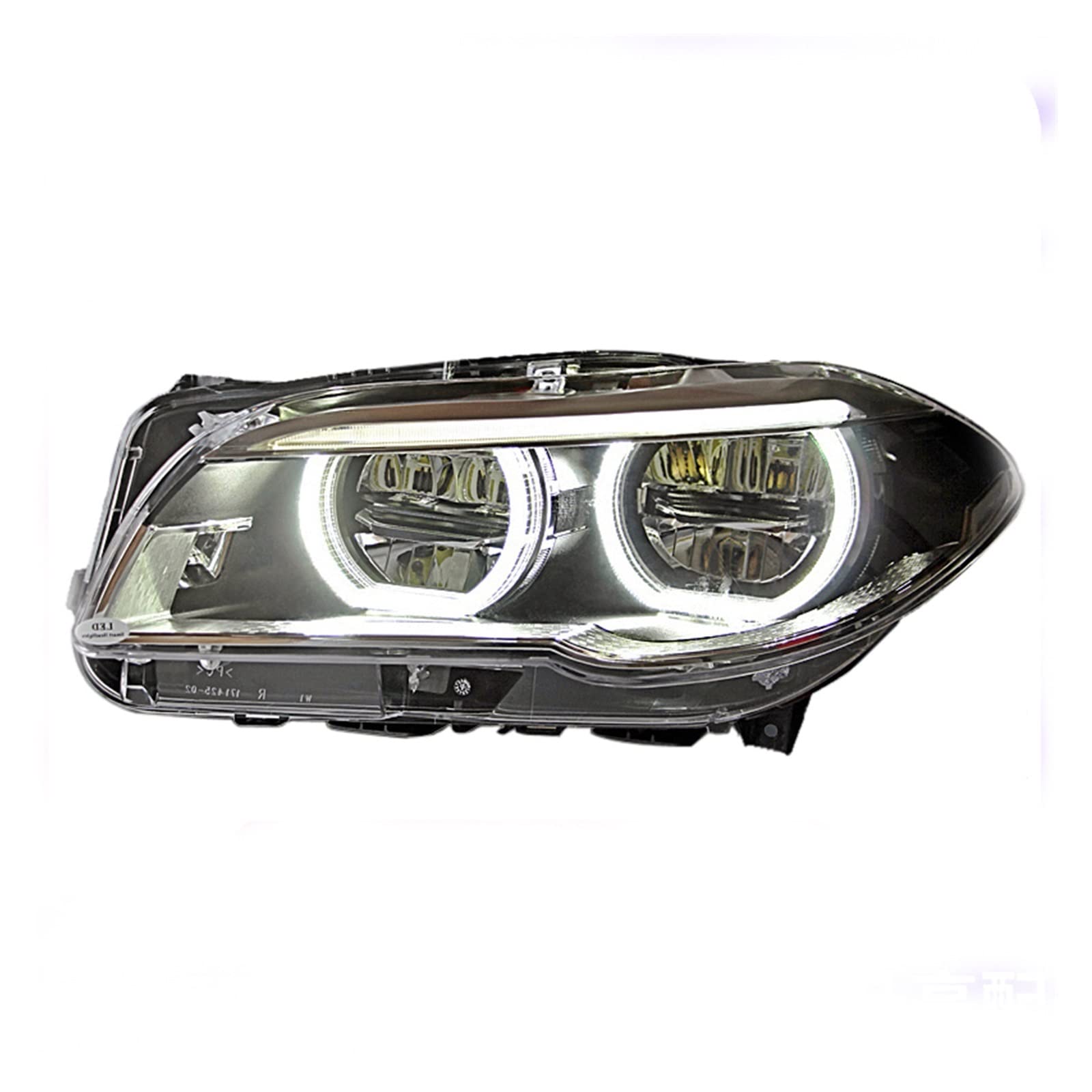 Alle LED-Scheinwerfer kompatibel for BMW F10 F18 Scheinwerfer 2010–2016 520i 525i 530i 535i M5 LED DRL Lauf-LED-Blinker-Baugruppe(Left Side,2010-2013) von EPNYWJTE