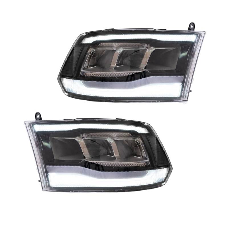 Auto Led Licht Auto Kompatibel for Kopf Lampe Kompatibel for DODGE RAM1500/2500/3500 2009-2018/RAM1500 KLASSISCHE 2019-2021 H7 Led H7 Luces Led 12v(A) von EPNYWJTE