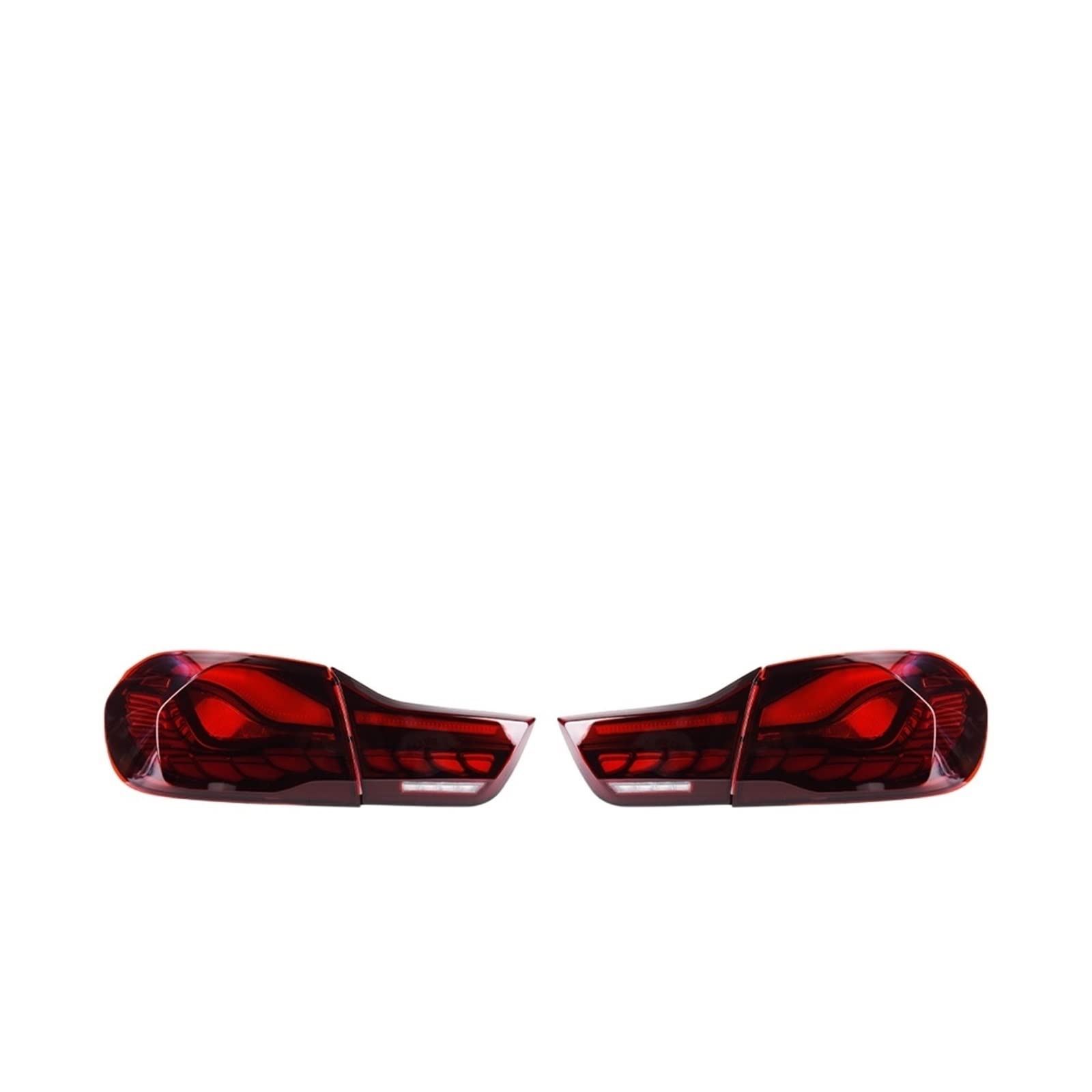Auto Lichter Kompatibel for BMW F32 Rücklicht 2012-2019 F82 LED Rücklicht F36 M4 GTS 428i 435i DRL Dynamisches Signal Automotive Zubehör(A) von EPNYWJTE