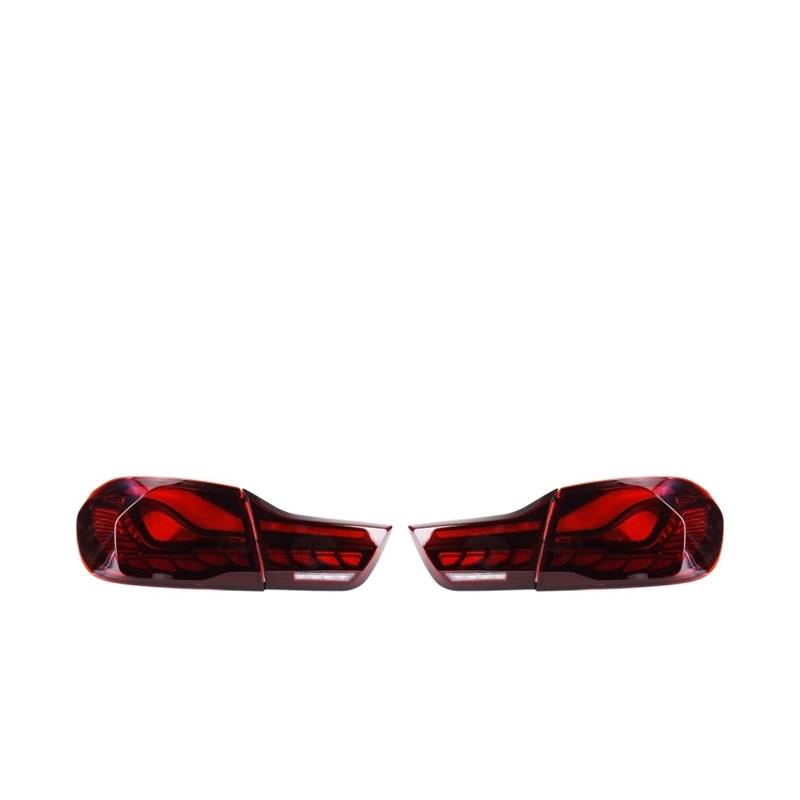 Auto Lichter Kompatibel for BMW F32 Rücklicht 2012-2019 F82 LED Rücklicht F36 M4 GTS 428i 435i DRL Dynamisches Signal Automotive Zubehör(A) von EPNYWJTE