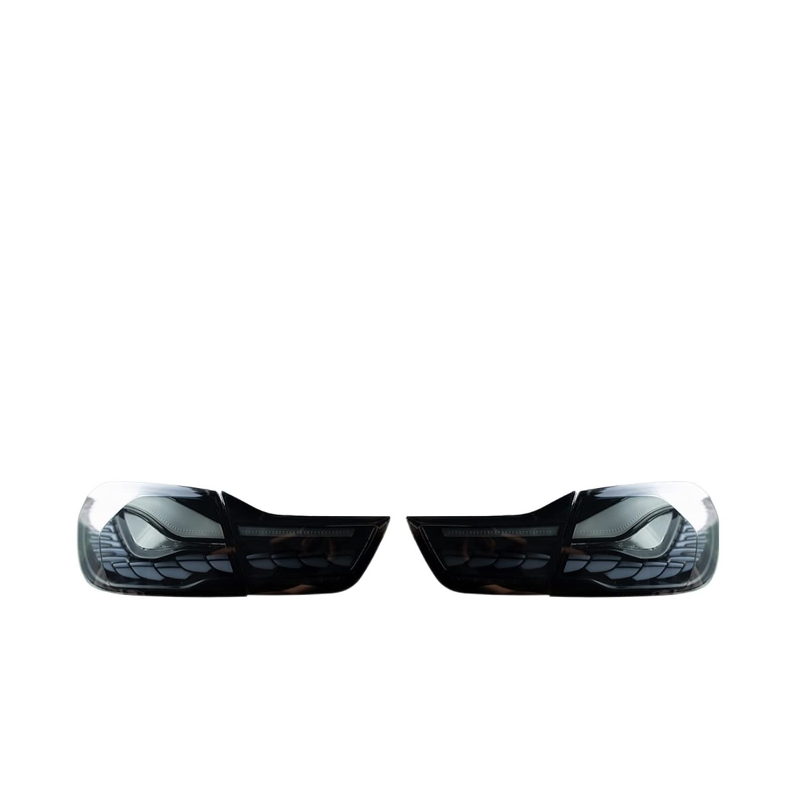 Auto Lichter Kompatibel for BMW F32 Rücklicht 2012-2019 F82 LED Rücklicht F36 M4 GTS 428i 435i DRL Dynamisches Signal Automotive Zubehör(Smoke) von EPNYWJTE