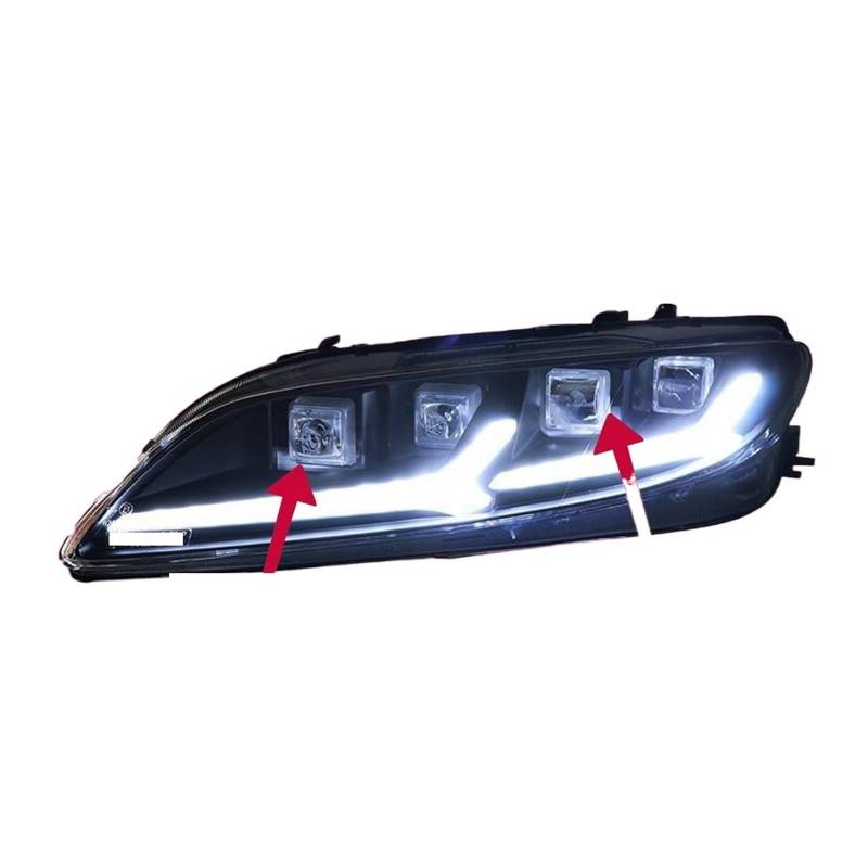 Auto Lichter Kompatibel for Mazda 6 Atenza L-ED Scheinwerfer 2004-2015 Mazda6 Kopf Lampe Drl Projektor Objektiv Automotive zubehör von EPNYWJTE