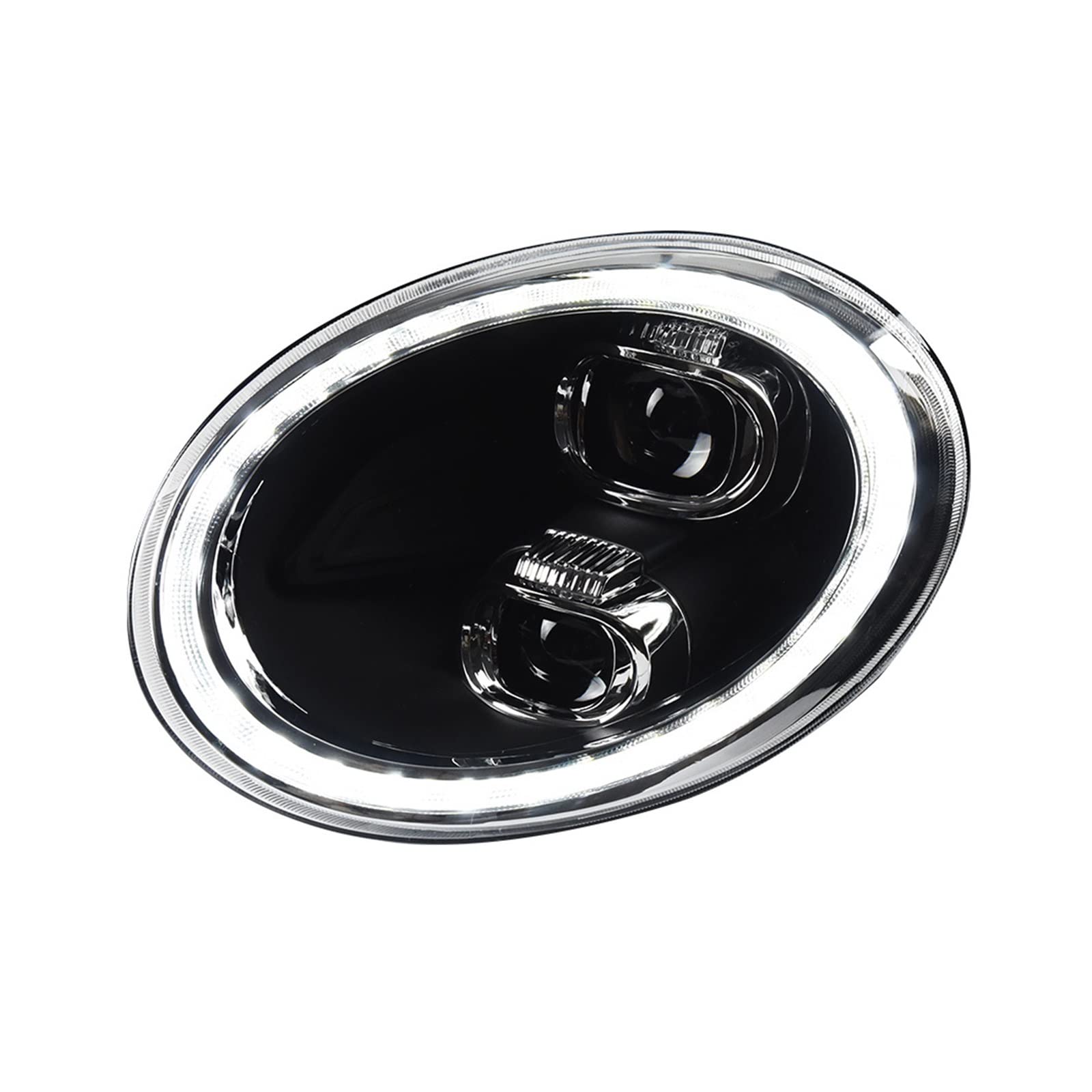 Auto-Styling, kompatibel mit Käfer-Scheinwerfern 2013–2020, VW Käfer, LED-Scheinwerfer, Projektorobjektiv, DRL-Kopflampe, Fern- und Abblendlicht-Zubehör(Left) von EPNYWJTE