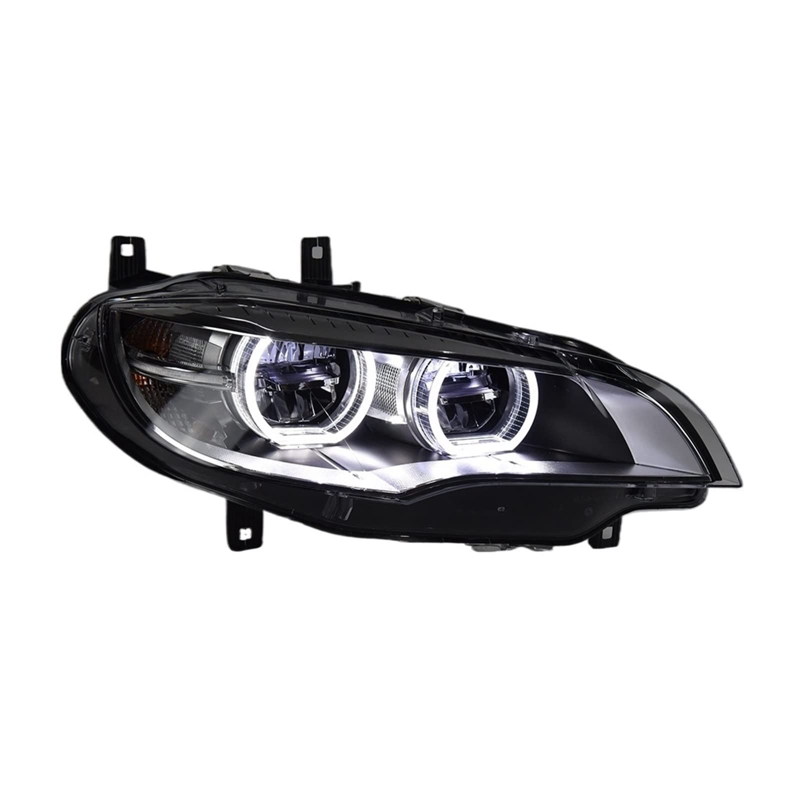 Auto-Styling-Kopflampe kompatibel for BMW X6 Scheinwerfer 2007–2013 E71 LED-Scheinwerferprojektor AngelEye DRL Signal Kfz-Zubehör Auto-Styling-Kopflampe kompatibel for BMW X6 Scheinwerfer 2007–2013 E71 LED-Scheinwerferprojektor AngelEye DRL Signal Kfz-Zubehör von EPNYWJTE