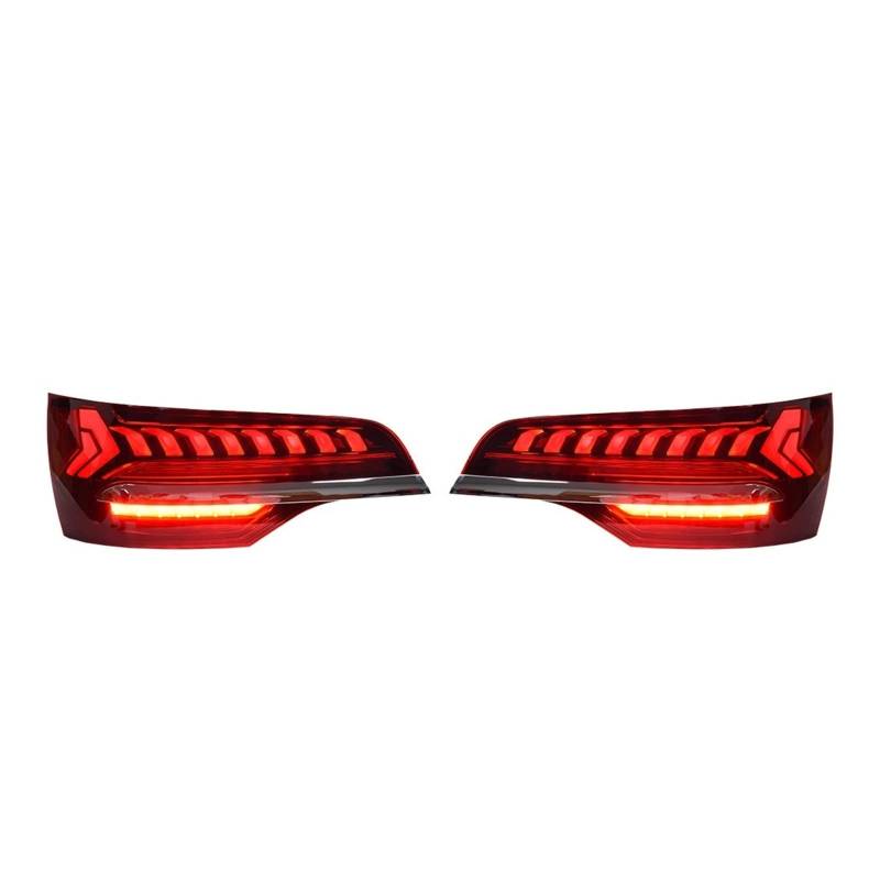 Auto Styling Rücklicht Kompatibel for Audi Q7 Rückleuchten 2006-2015 Q7 LED Rücklicht DRL Bremse Reverse Stop Lampe Automotive Zubehör(For Orignal Halogen) von EPNYWJTE