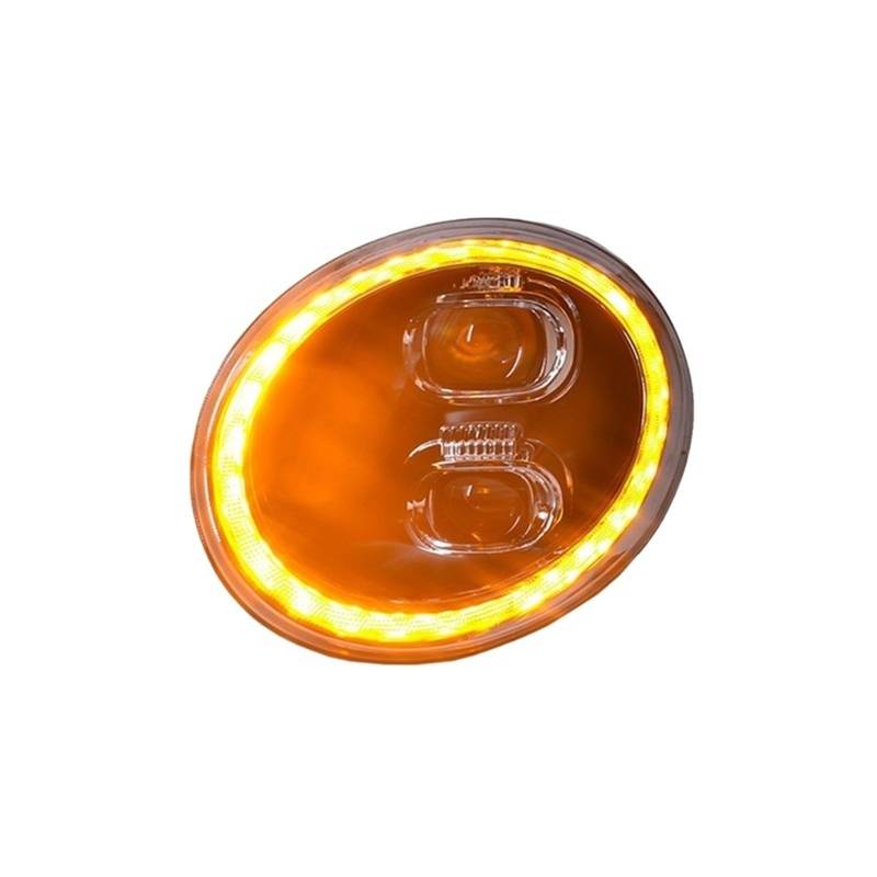 Auto Zubehör Kompatibel for VW Kopf Licht 2013-2021 Scheinwerfer Kompatibel for Käfer L-ED Scheinwerfer Dynamische Blinker DRL von EPNYWJTE
