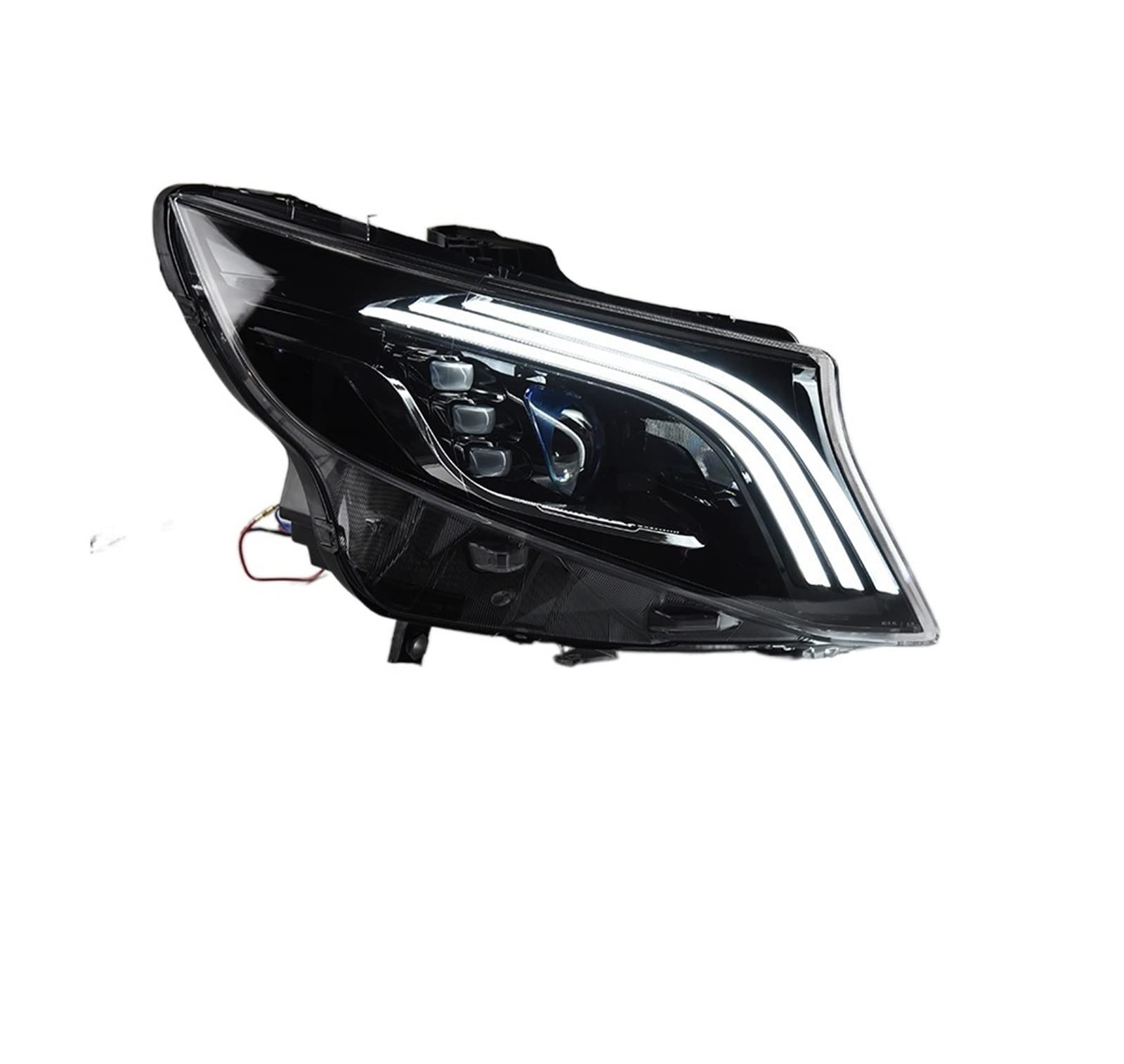 Autolampe kompatibel for Vito W447 Metris V-Klasse 2015–2020, LED-Autoscheinwerfer-Montage-Upgrade, Maybach-Design, LHD, RHD-Styling, Facelift(Left Hand Drive) von EPNYWJTE