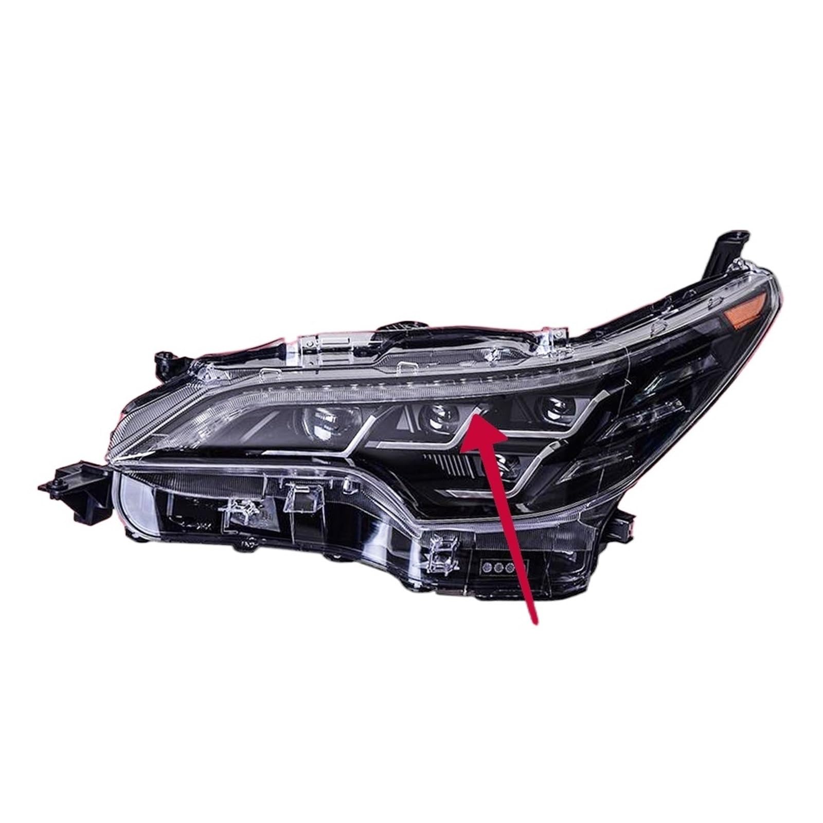 Autolichter, kompatibel mit Fortuner L-ED-Scheinwerfer 2016–2020, Scheinwerfer, Drl, dynamisches Signal, Projektorlinse, Kfz-Zubehör Autolichter, kompatibel mit Fortuner L-ED-Scheinwerfer 2016–2020, Scheinwerfer, Drl, dynamisches Signal, Projektorlinse, Kfz-Zubehör von EPNYWJTE
