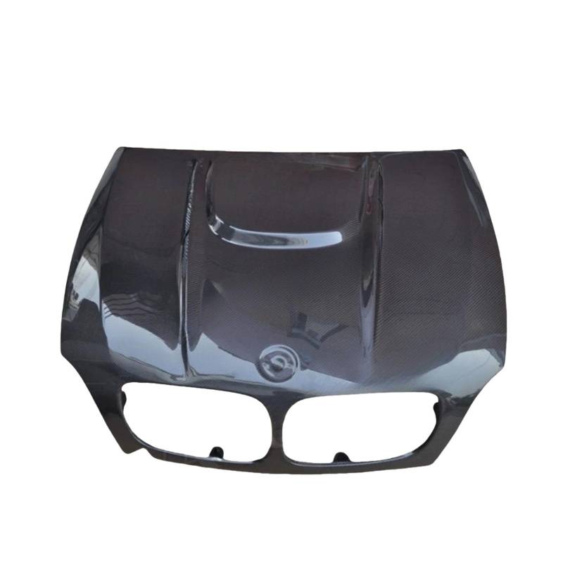 Carbon Fiber Front Stoßstange Motorhaube Vent Spoiler Abdeckung Grill Rahmen Kompatibel for BMW X5 E70 X6 E71 2007-2013 Auto Styling Bodykits(A Style) von EPNYWJTE
