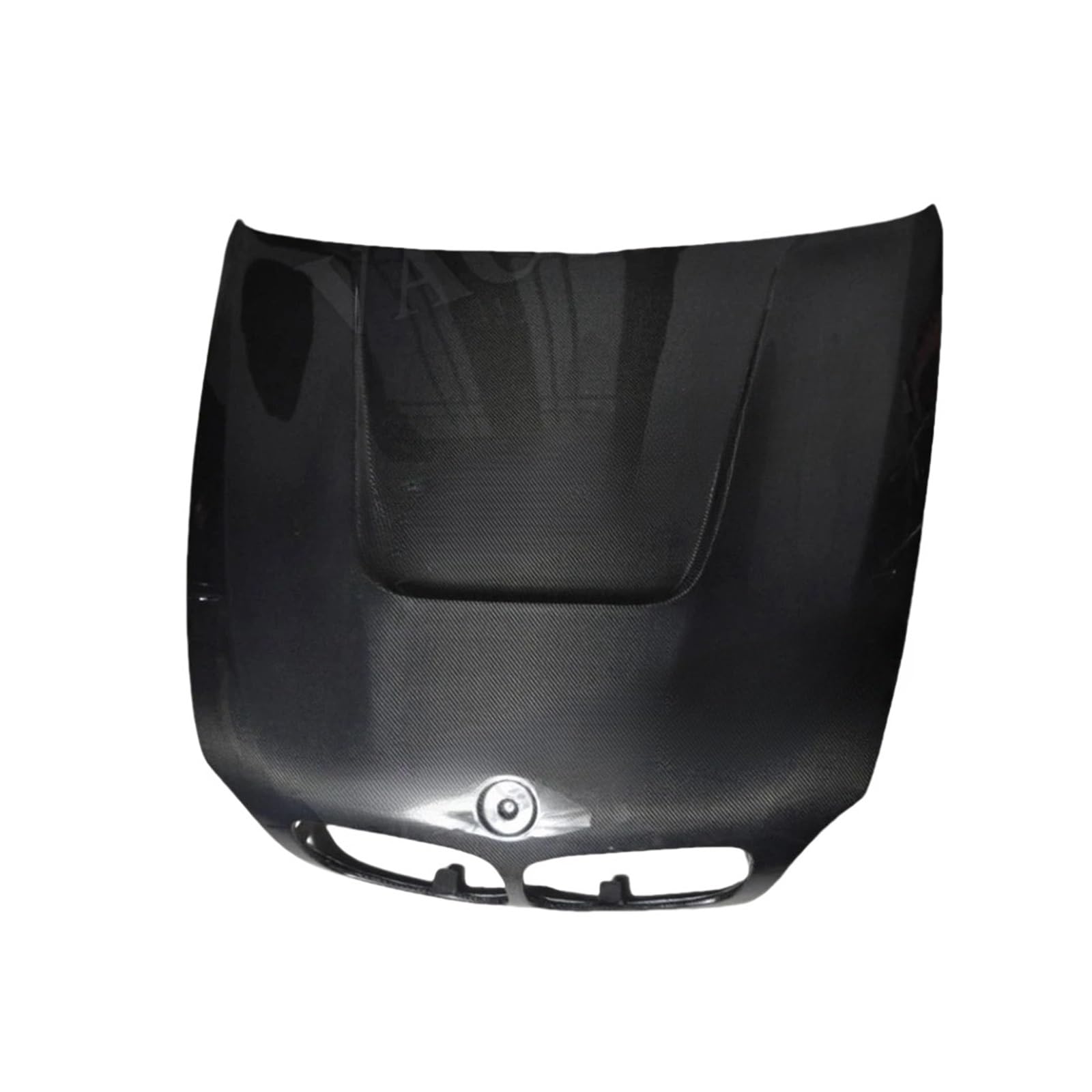 Carbon Fiber Front Stoßstange Motorhaube Vent Spoiler Abdeckung Grill Rahmen Kompatibel for BMW X5 E70 X6 E71 2007-2013 Auto Styling Bodykits(B Style) von EPNYWJTE