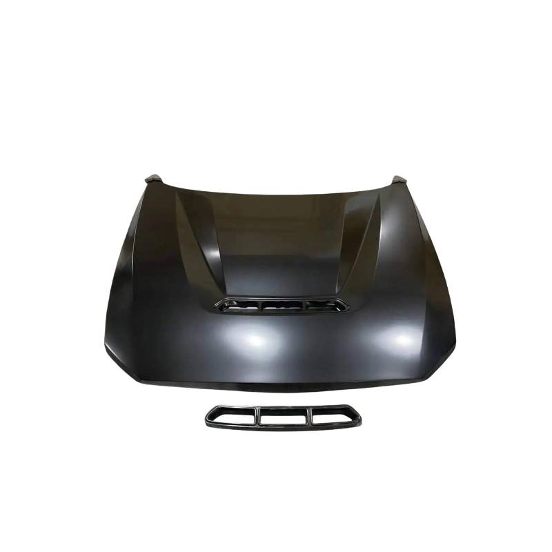 Carbon Fiber Kompatibel for BMW 2 Serie F22 F23 M2 F87 M2C 2014-2021 Auto Vorderen Stoßfänger Motor Abdeckung Haube motorhaube Vent Teile Upgrade Körper Kit(Aluminum alloy) von EPNYWJTE
