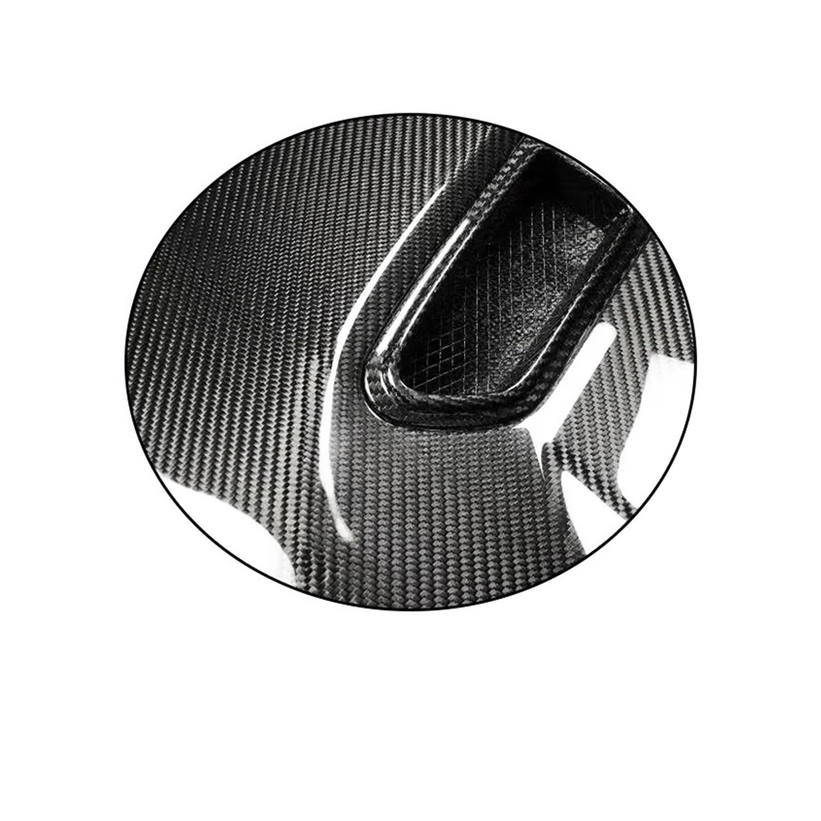 Carbon Fiber Kompatibel for Toyota GR86 ZN8 ZC8 ZD8 Kompatibel for Subaru BRZ 2019+ Auto Vorderen Stoßfänger Motorhaube Motorhaube Vent Abdeckung Teile VS Stil(Carbon Fiber) von EPNYWJTE