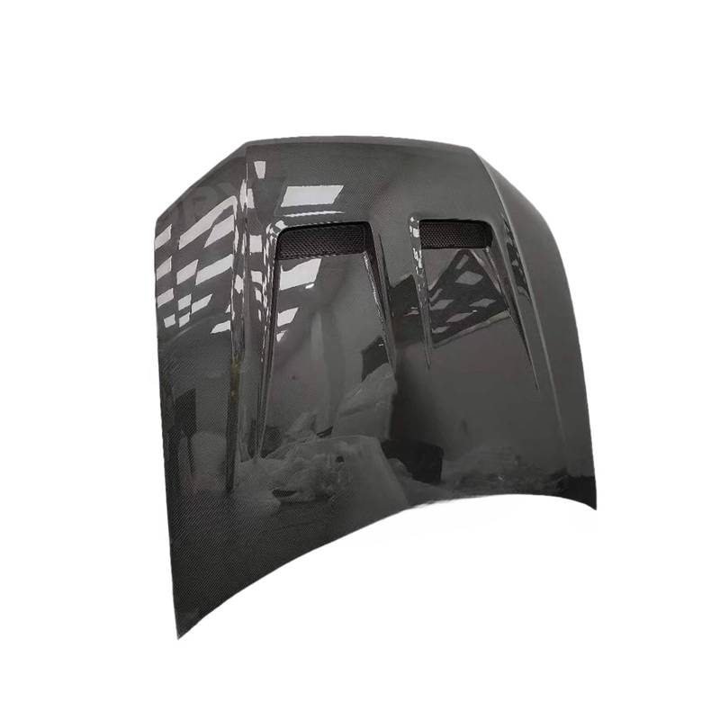 Carbon Fiber M Style Front Motorhauben-Entlüftungsabdeckung Kompatibel for Audi Q8 SQ8 RSQ8 2019-2023 FRP Stoßfänger Motorhauben Body Kits Zubehör(Carbon Fiber) von EPNYWJTE