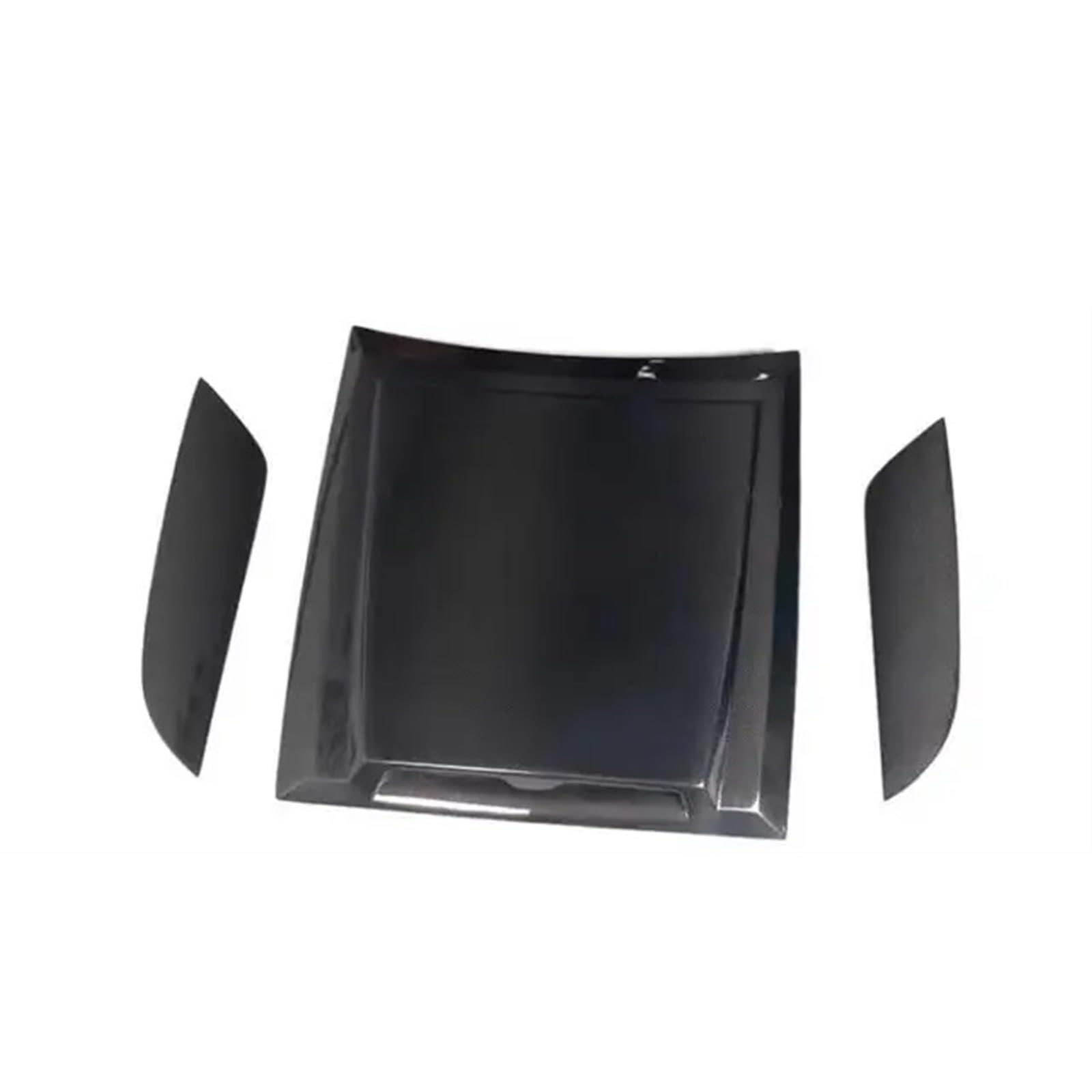 Kompatibel for Land Rover Defender 90/110 2020-2023 Kohlefaser-Auto-Frontstoßstange Motorhaube Motorhaube Spoiler Body Kit(Hood A) von EPNYWJTE