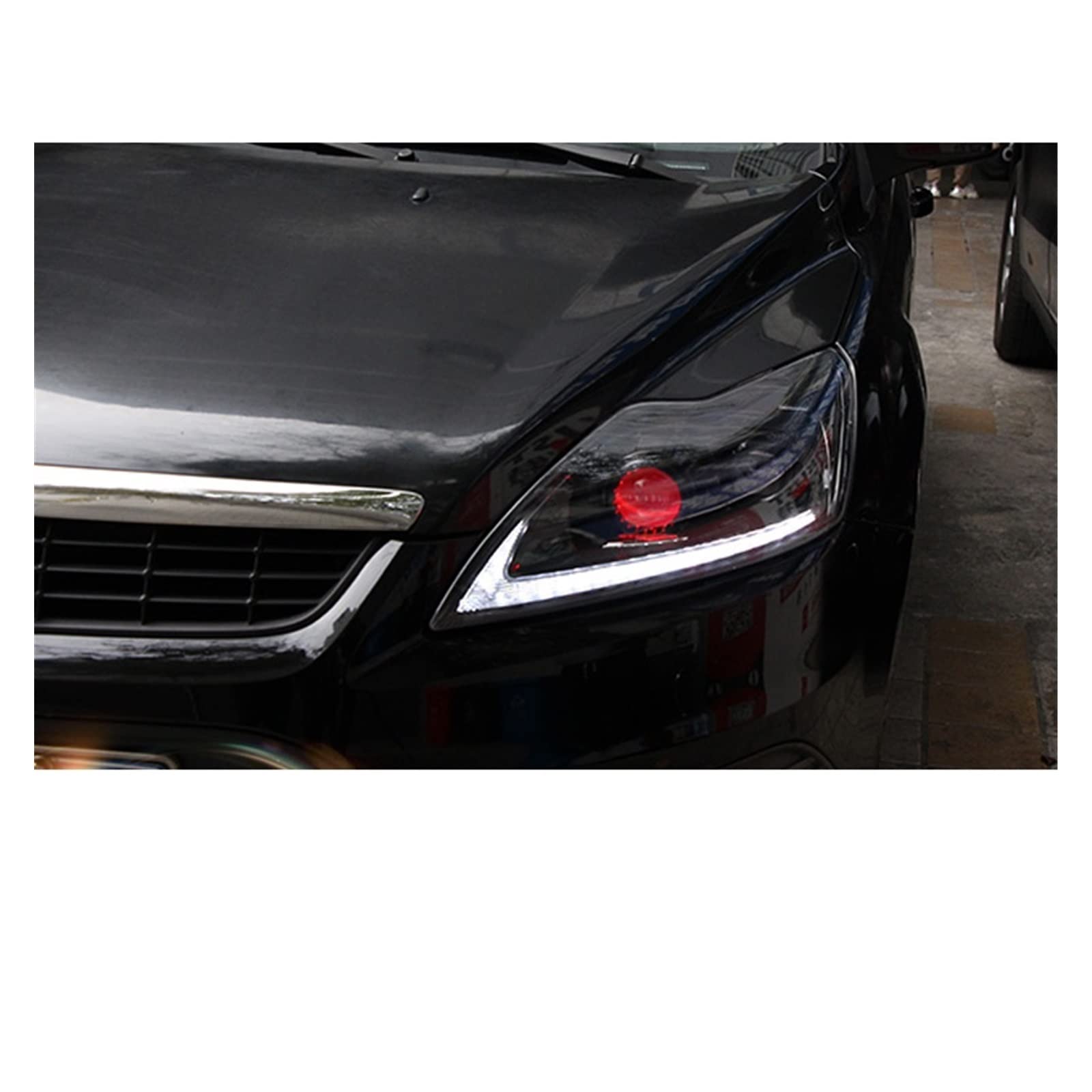 Kompatibel für Focus-Scheinwerfer 2009–2013 Focus 2 Scheinwerfer Dynamisches Signal Drl Bi Xenon Autozubehör(Headlight Xenon) von EPNYWJTE