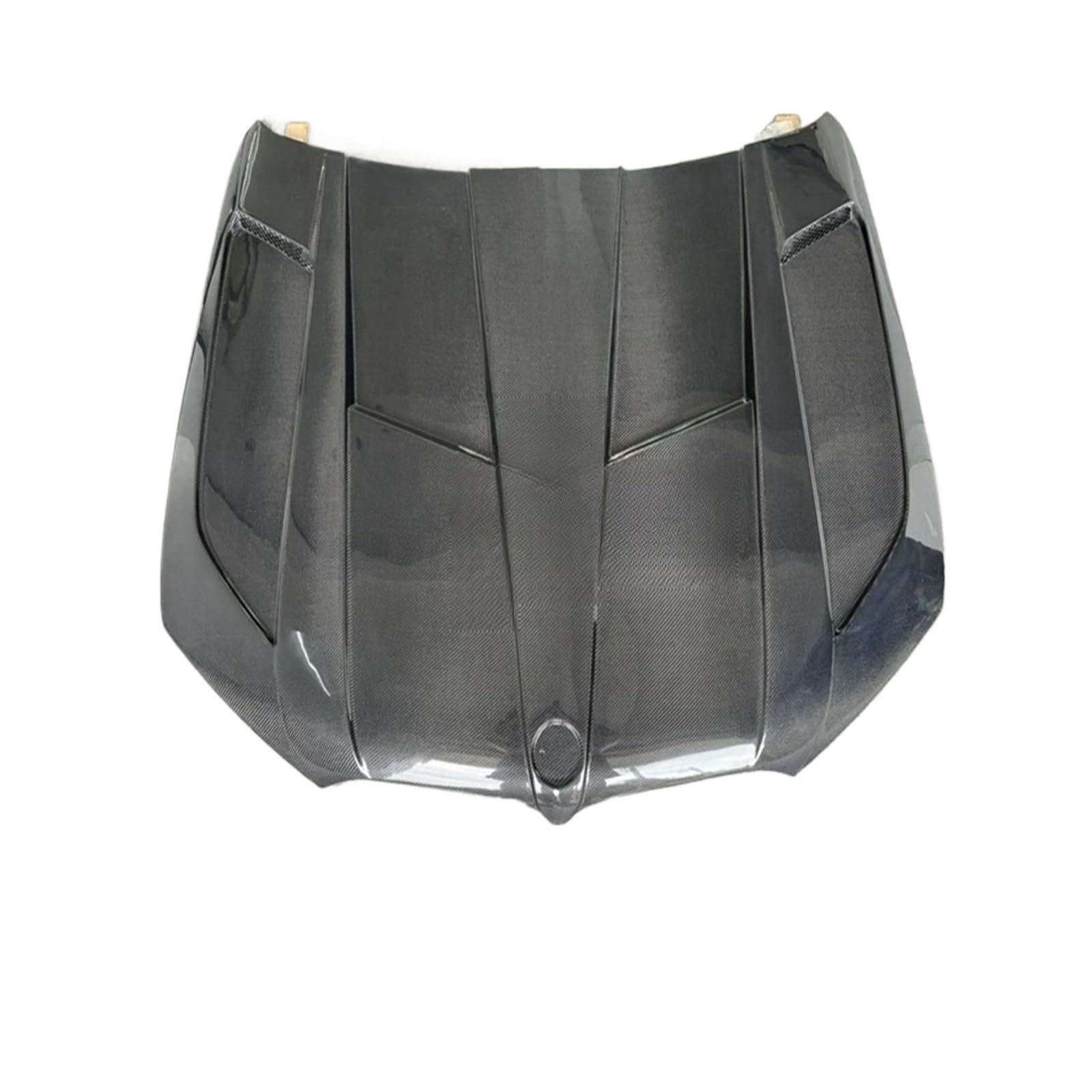 LD Style Kohlefaser-Faser-Fronthaube, Motorhaube, Motorabdeckung, kompatibel for X5 G05 X6 G06(One side carbon) von EPNYWJTE