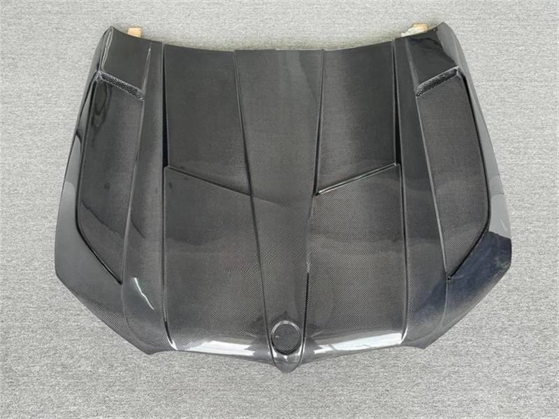 LD Style Kohlefaser-Faser-Fronthaube, Motorhaube, Motorabdeckung, kompatibel for X5 G05 X6 G06(One side carbon) von EPNYWJTE
