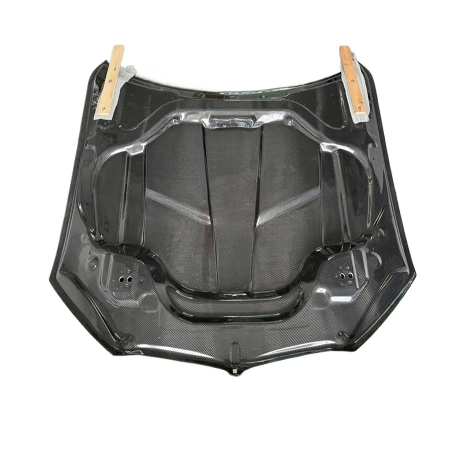 LD Style Kohlefaser-Faser-Fronthaube, Motorhaube, Motorabdeckung, kompatibel for X5 G05 X6 G06(Two side carbon) von EPNYWJTE