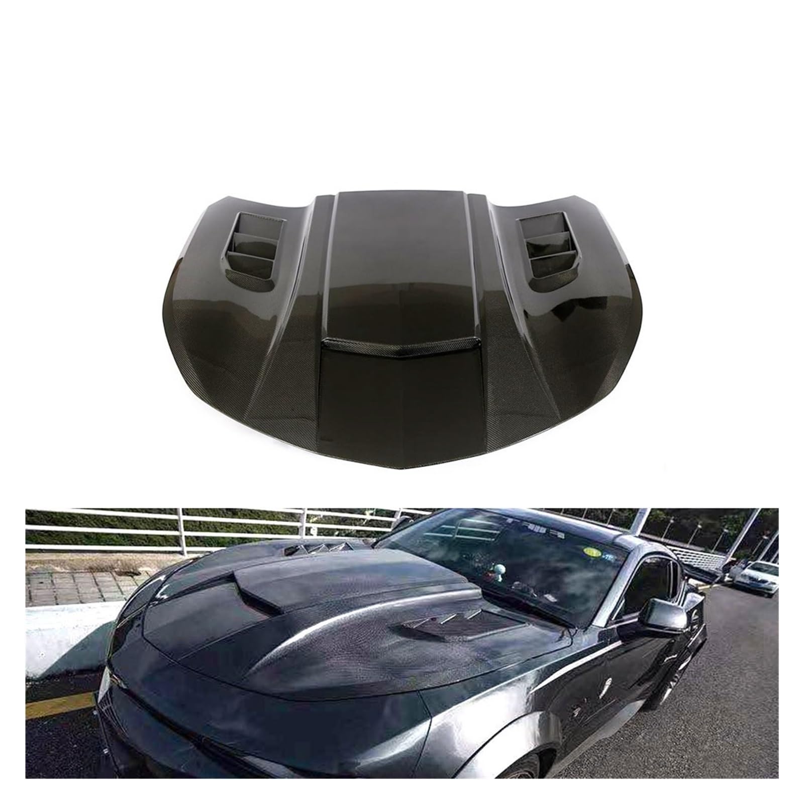 Motorhaubenabdeckung aus Kohlefaser, kompatibel mit Camaro 2016–2018 Motorhaubenabdeckung aus Kohlefaser, kompatibel mit Camaro 2016–2018 von EPNYWJTE