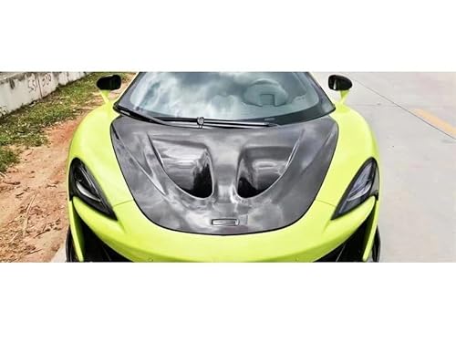 P1 Style Dry Carbon Fiber Frontstoßstange Motorhaube Motorhaubenabdeckung Kompatibel for Mclaren 540C 570S 570GT 600LT Body Kit(Add shipping fee) von EPNYWJTE